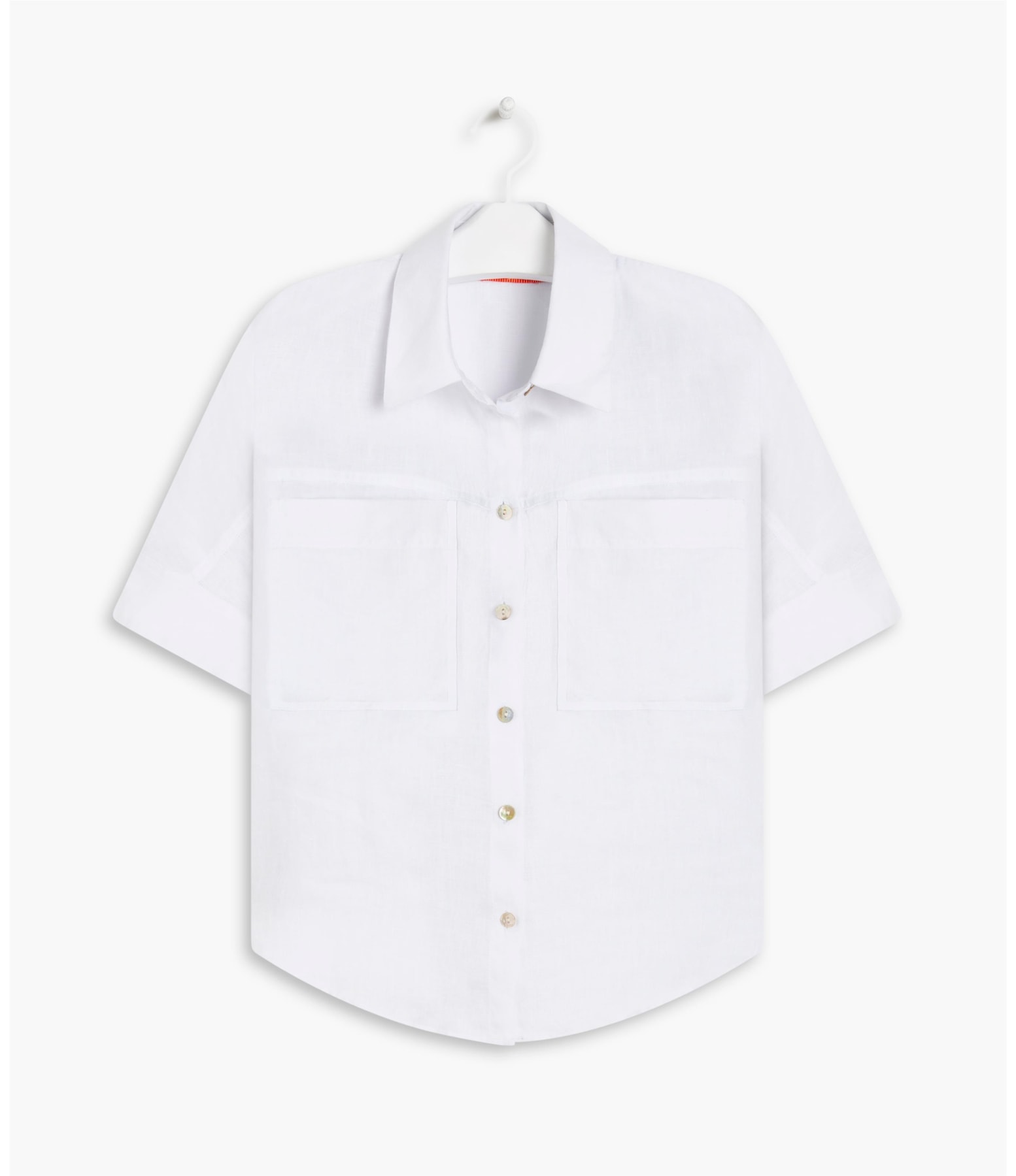 Camisa  Puro Linho  Aster Branco