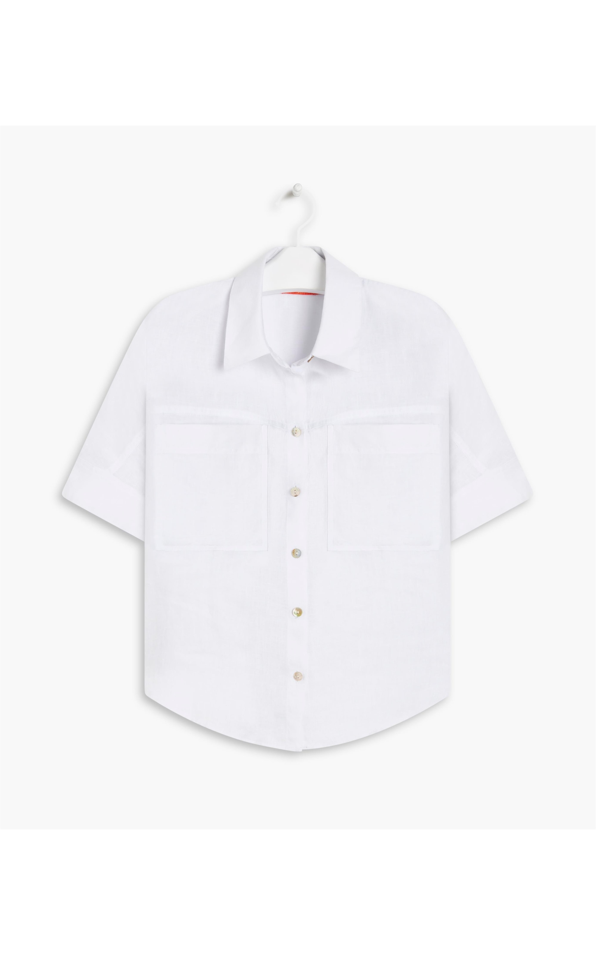 Camisa  Puro Linho  Aster Branco