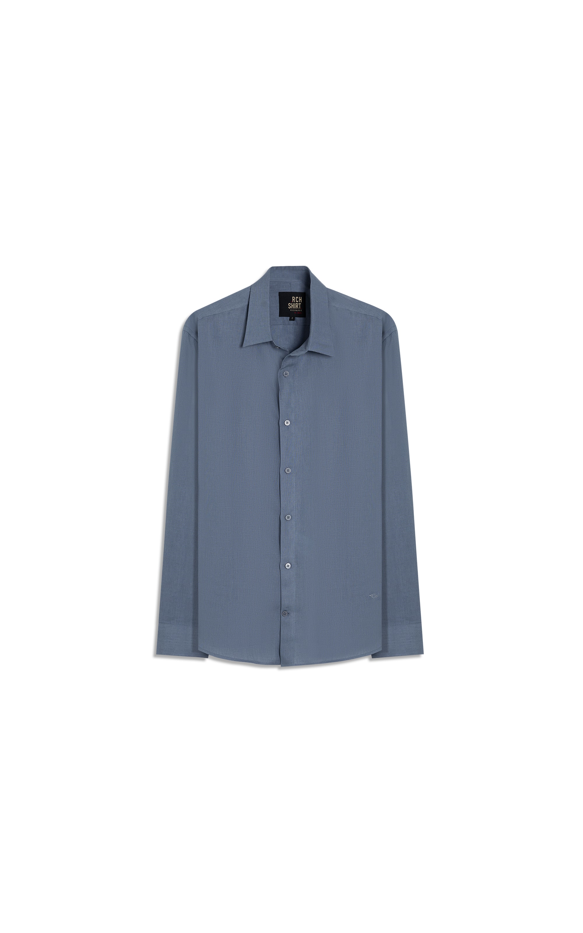 Camisa  Puro Linho Blue Vintage