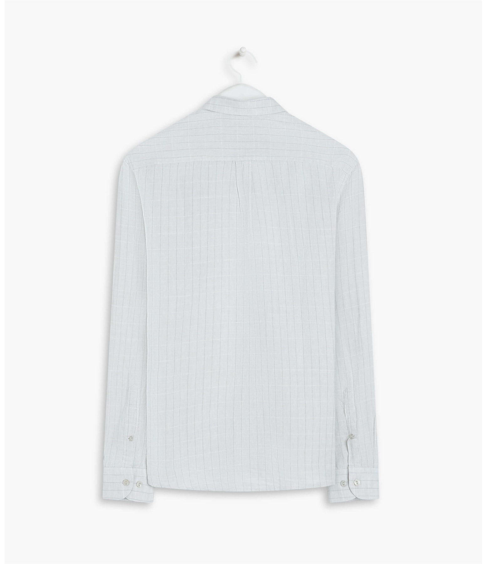 Camisa  Puro Linho  Bora Bora Cinza Claro