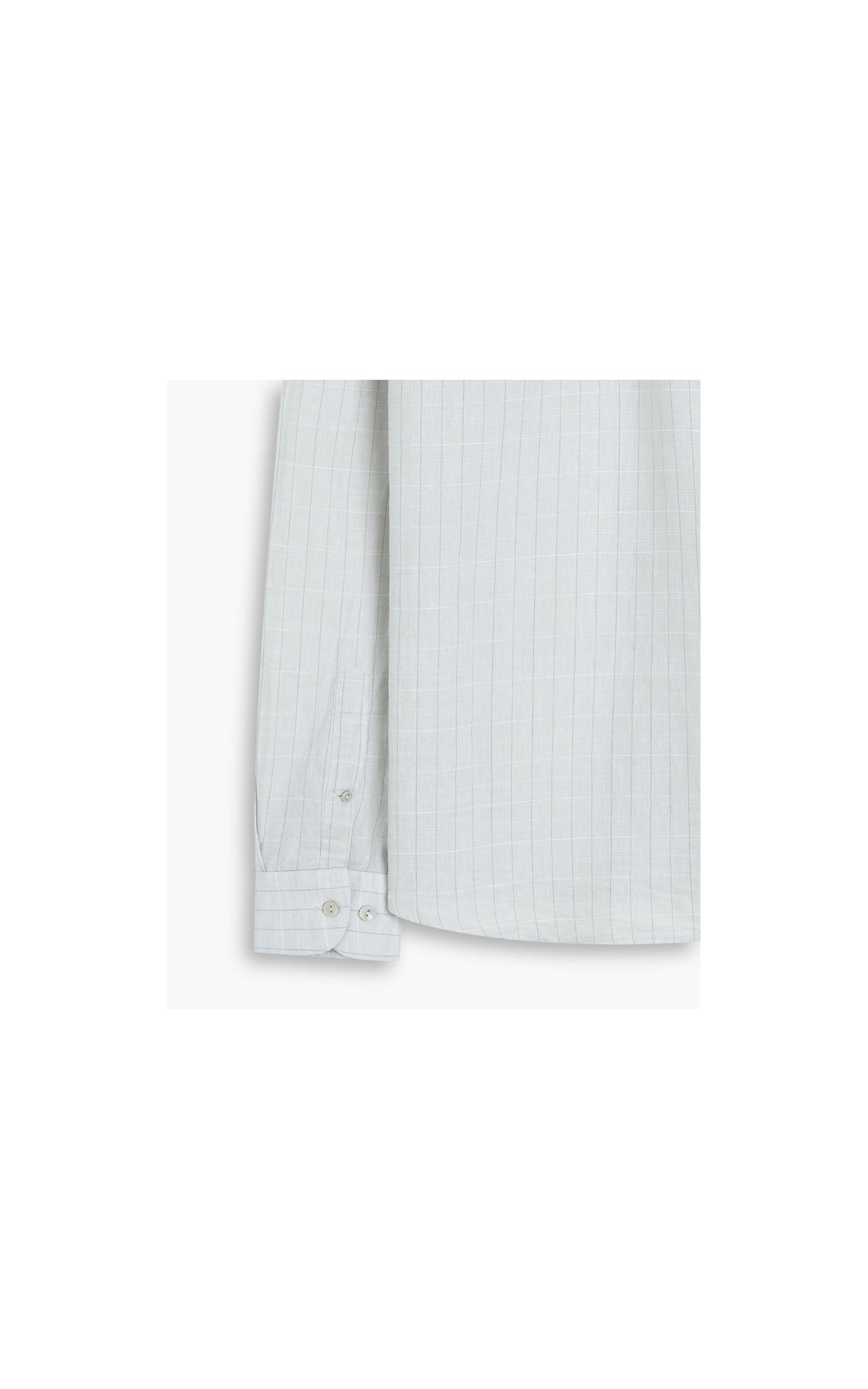 Camisa  Puro Linho  Bora Bora Cinza Claro