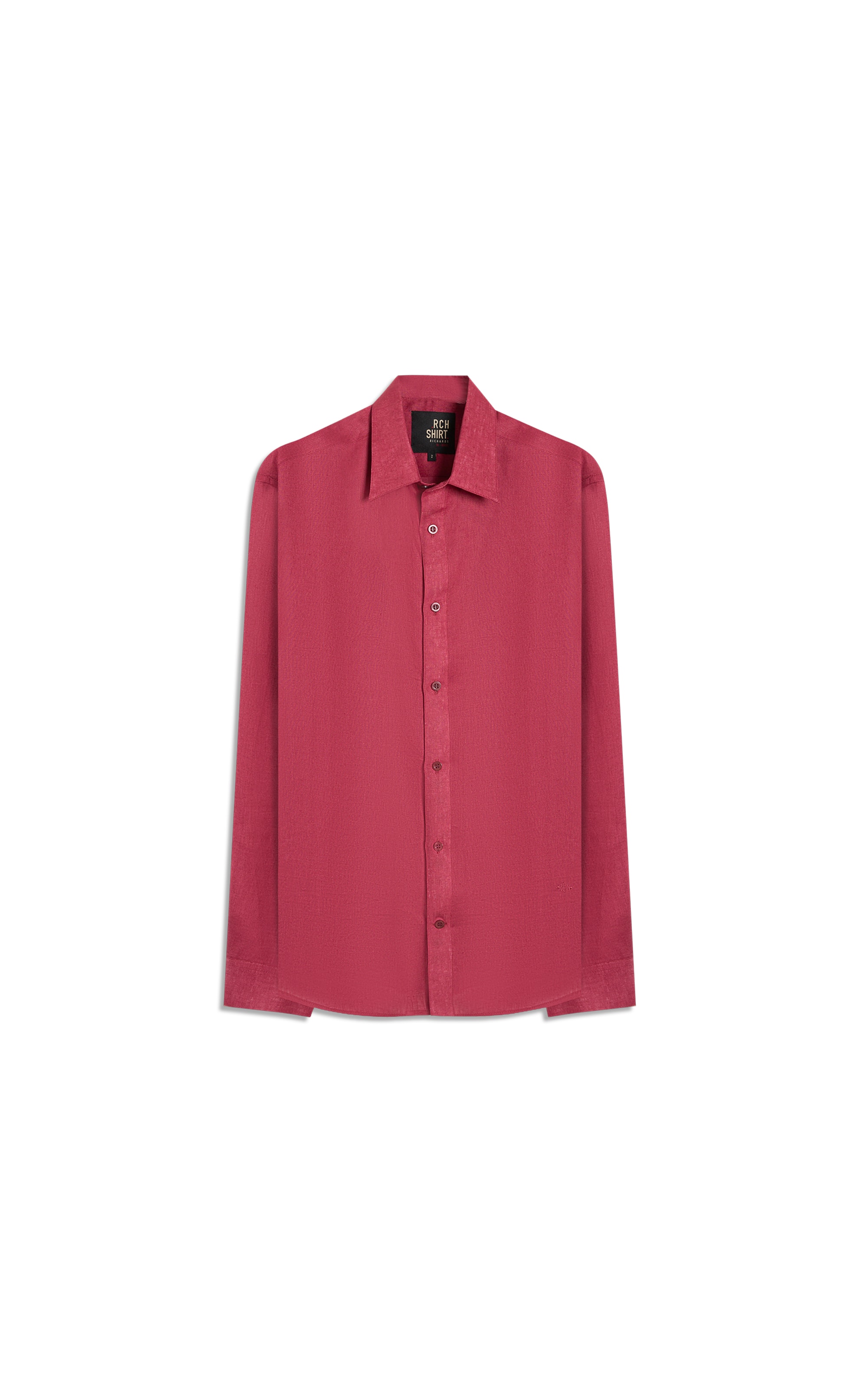Camisa  Puro Linho Bordeaux