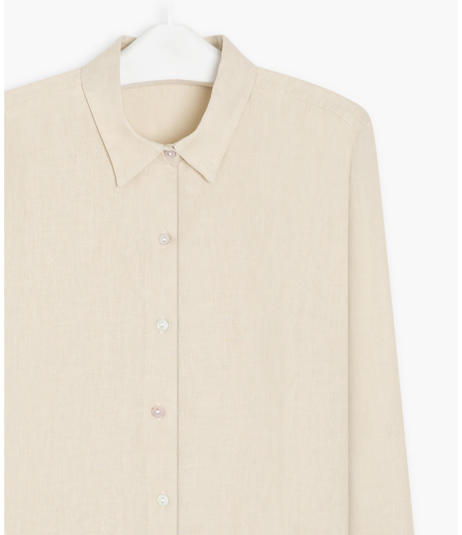 Camisa  Puro Linho  Bravus Areia