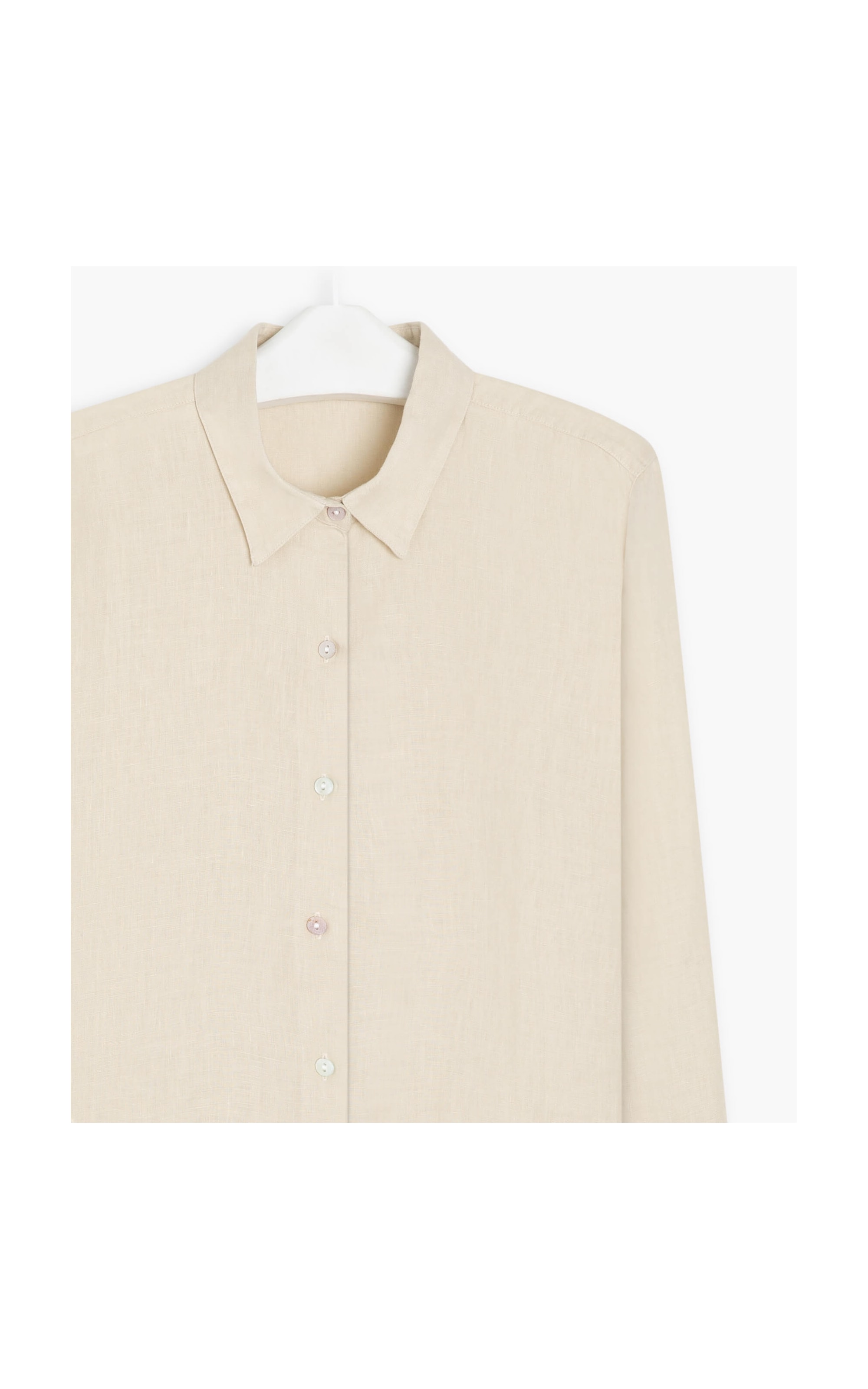 Camisa  Puro Linho  Bravus Areia