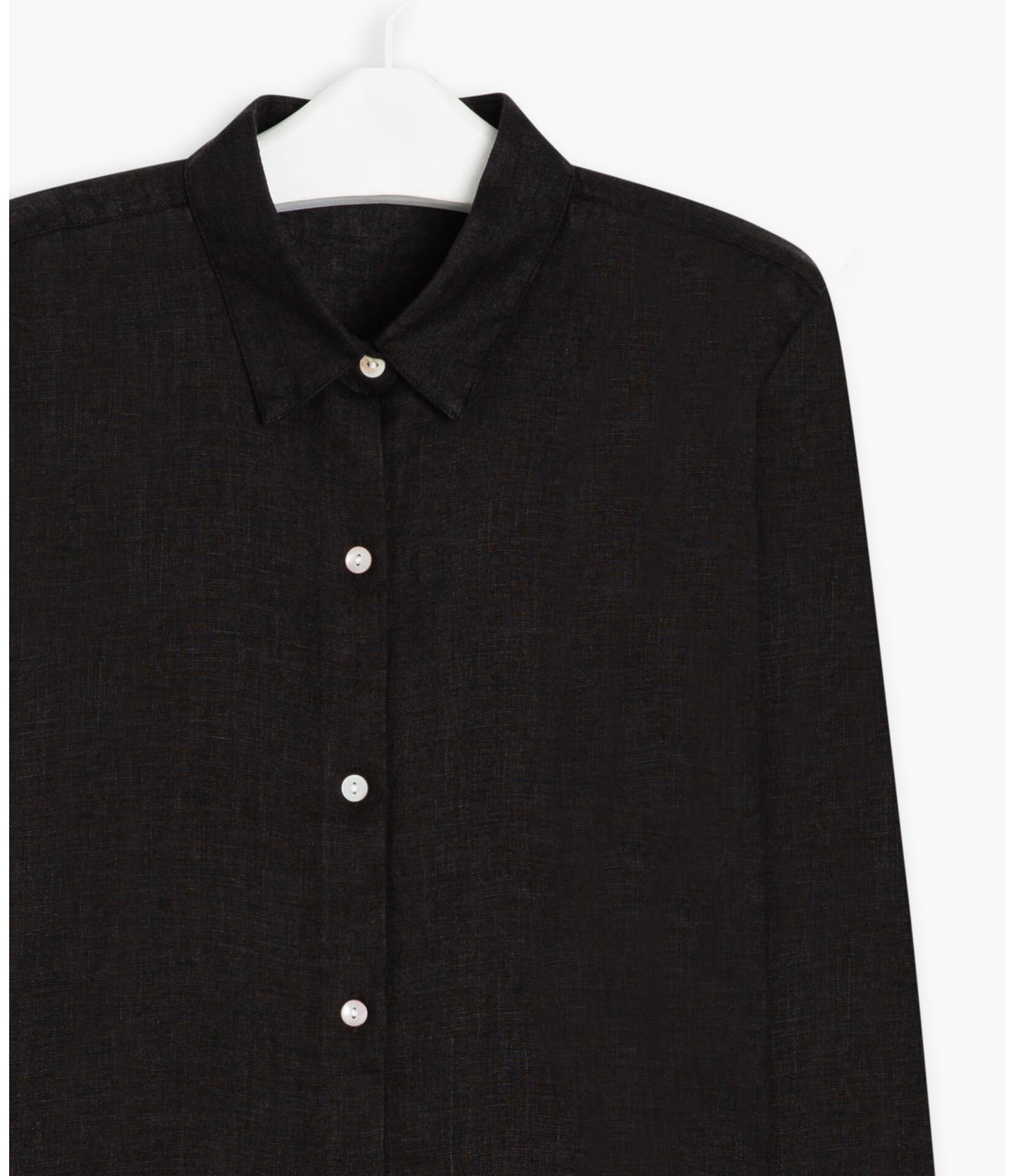 Camisa  Puro Linho  Bravus Preto