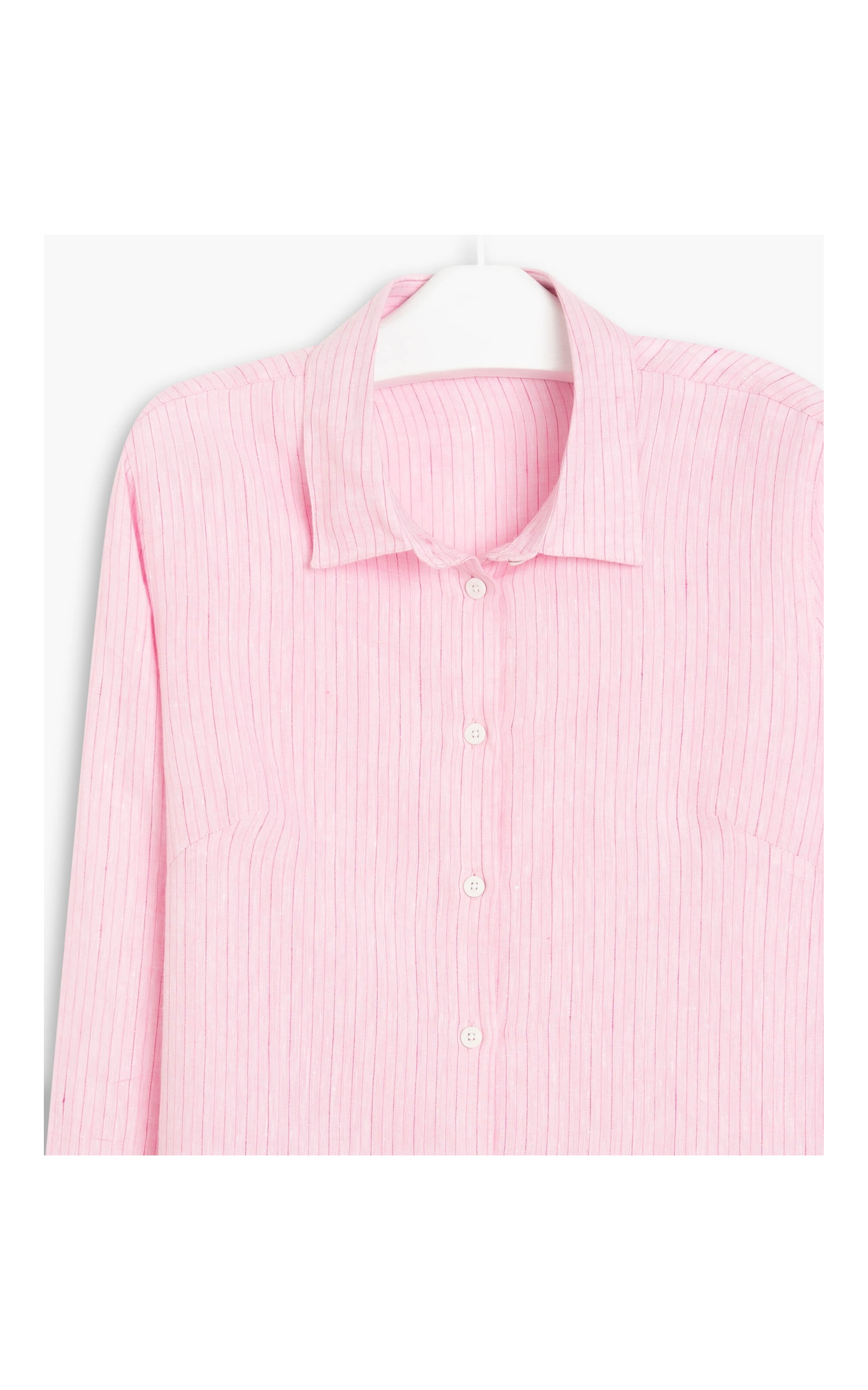 Camisa  Puro Linho  Bravus Rosa