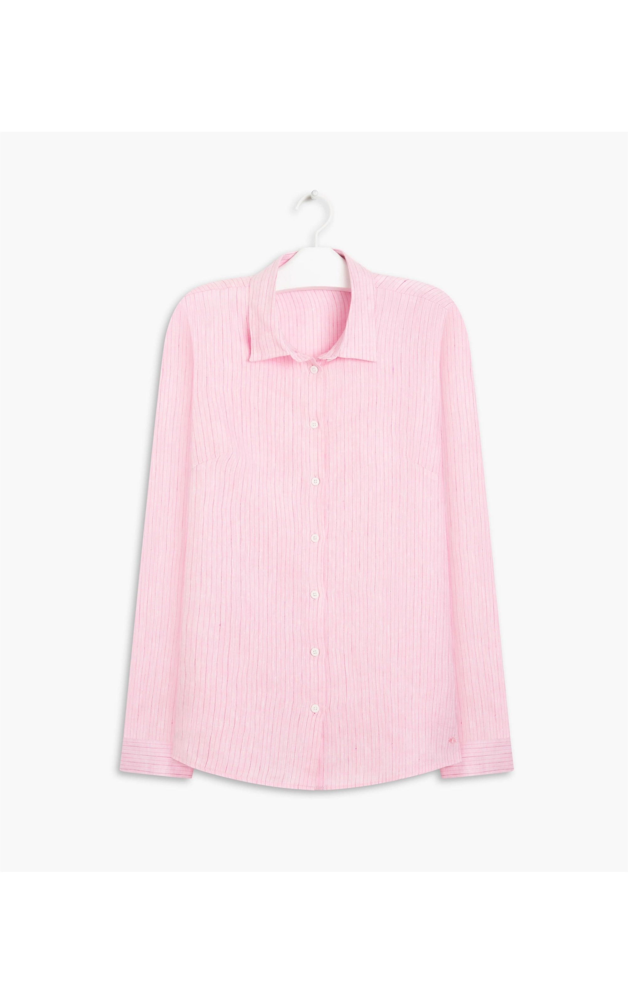 Camisa  Puro Linho  Bravus Rosa