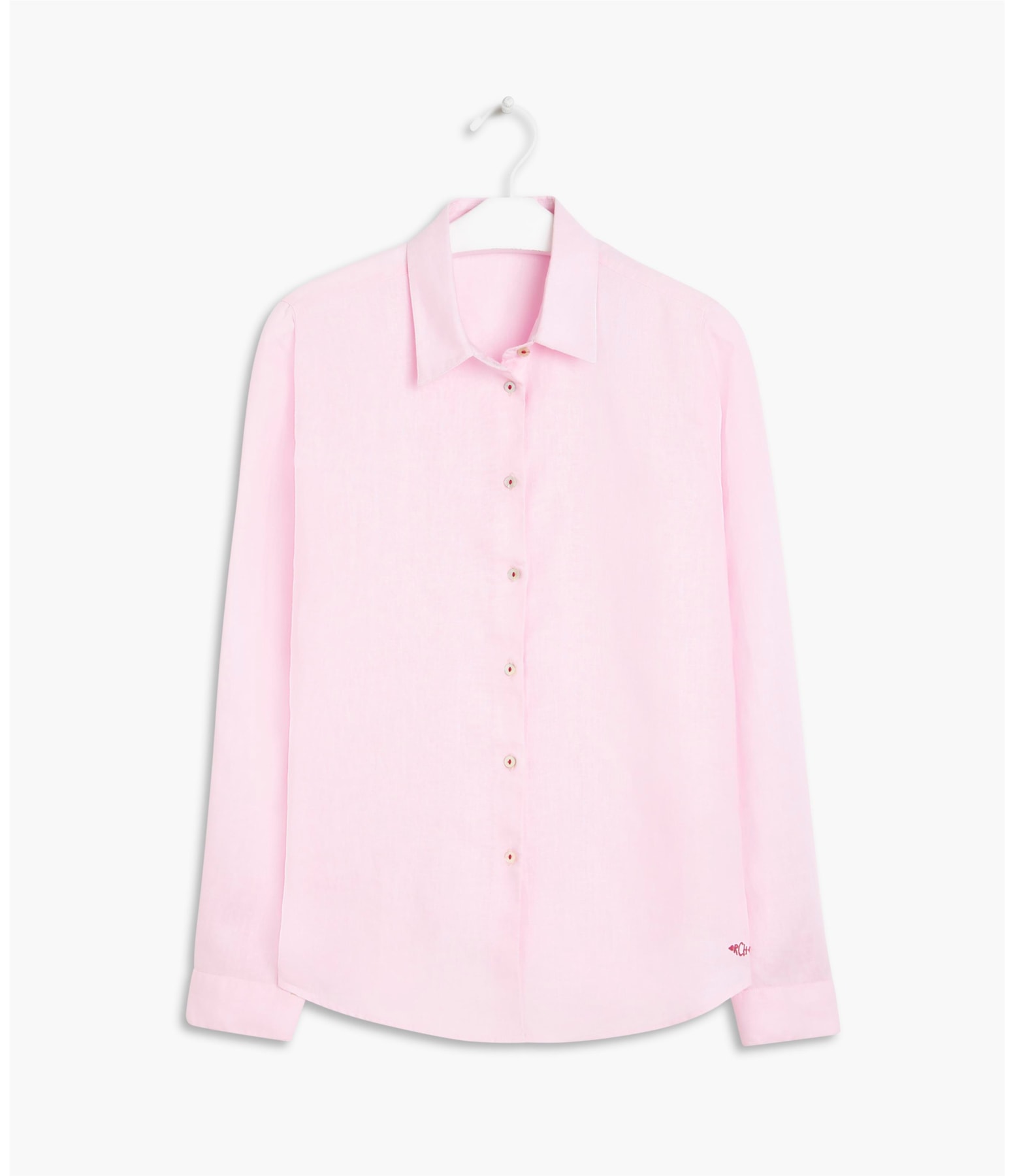 Camisa  Puro Linho  Bravus Rosa