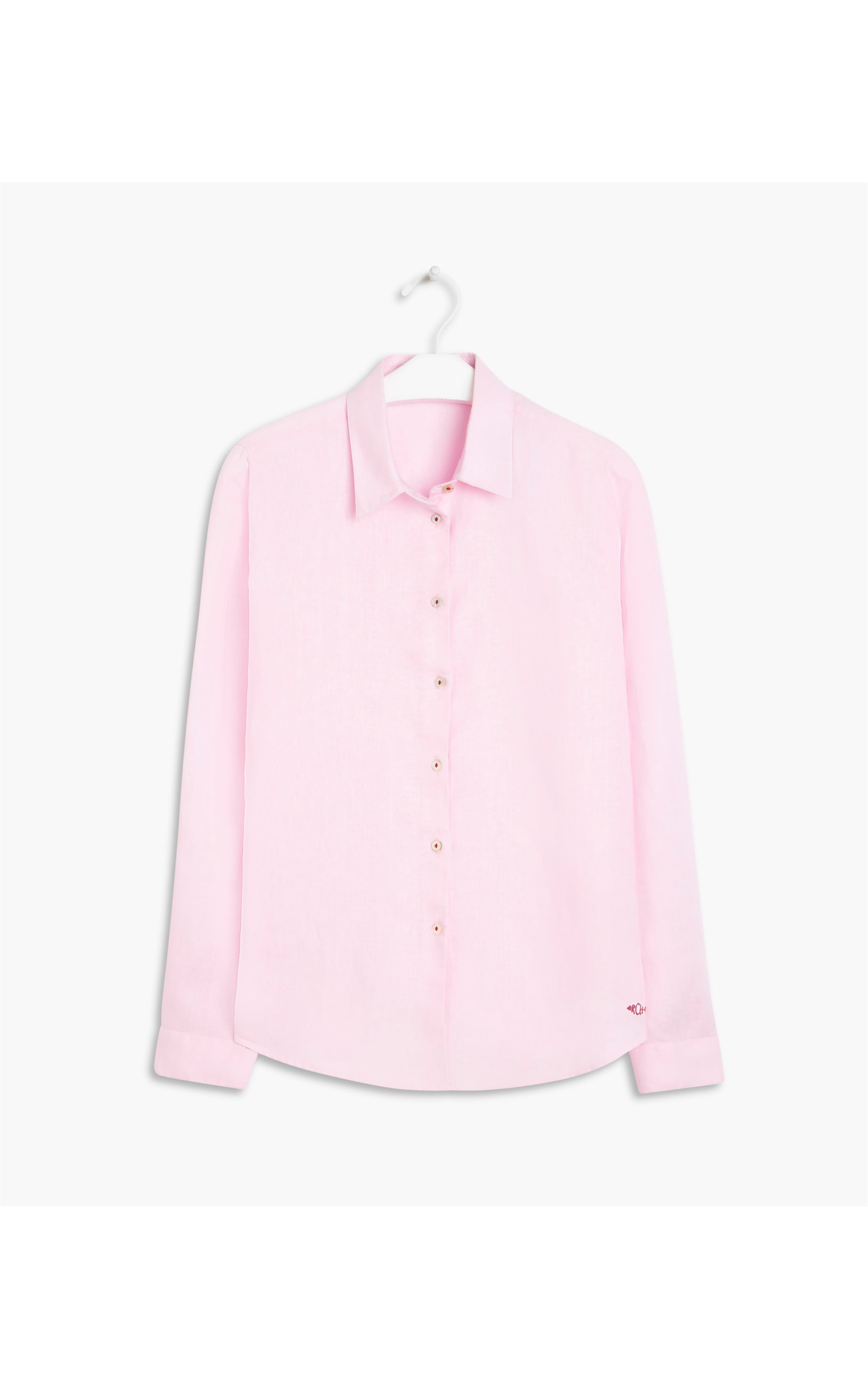 Camisa  Puro Linho  Bravus Rosa