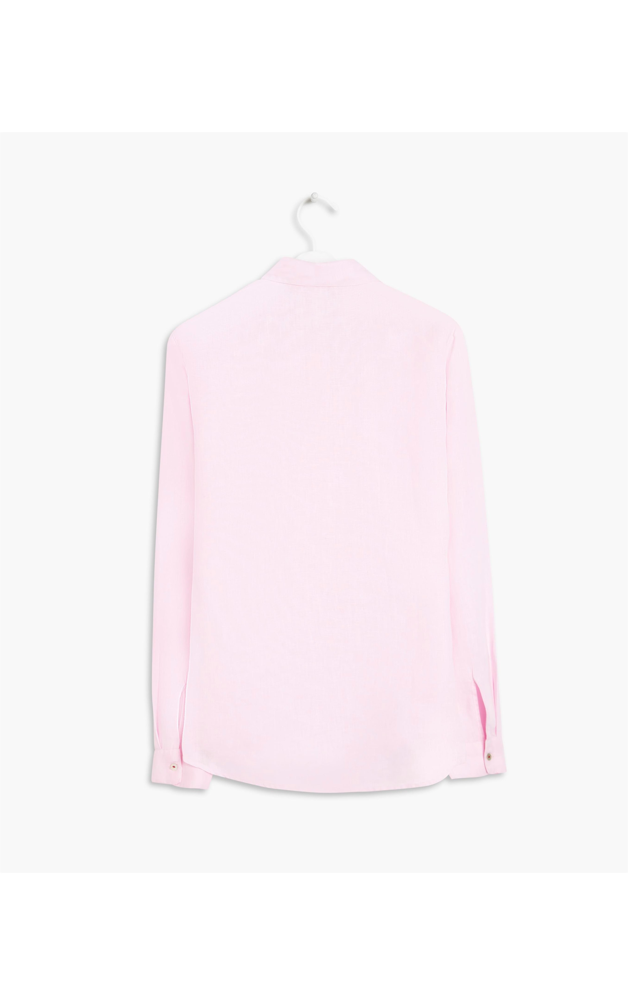 Camisa  Puro Linho  Bravus Rosa