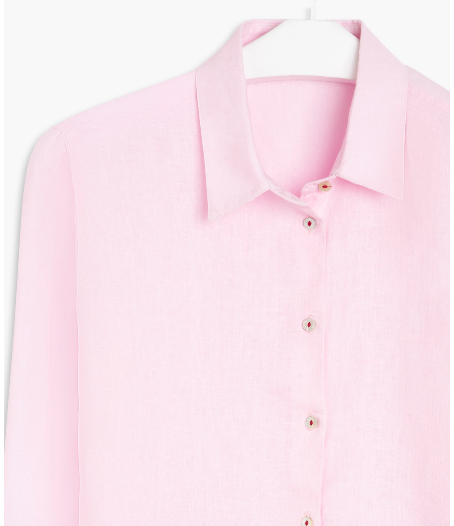Camisa  Puro Linho  Bravus Rosa
