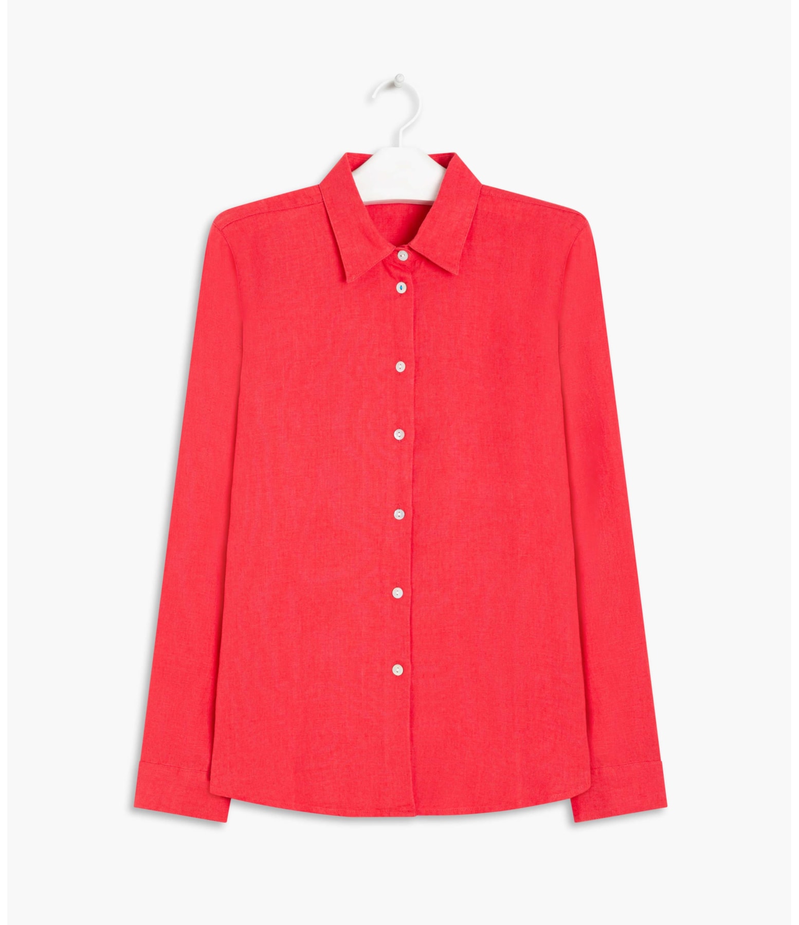 Camisa  Puro Linho  Bravus Vermelho