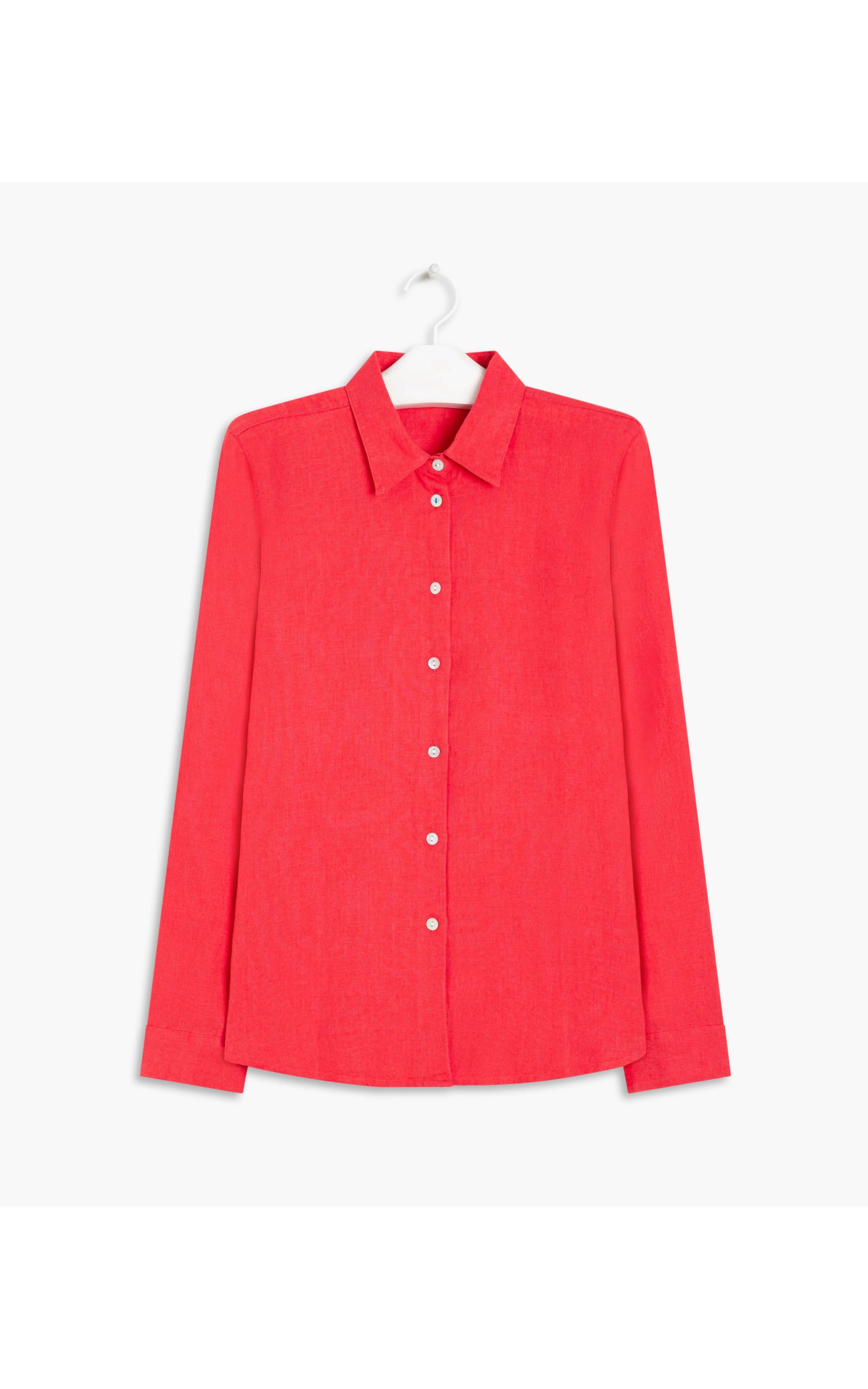 Camisa  Puro Linho  Bravus Vermelho
