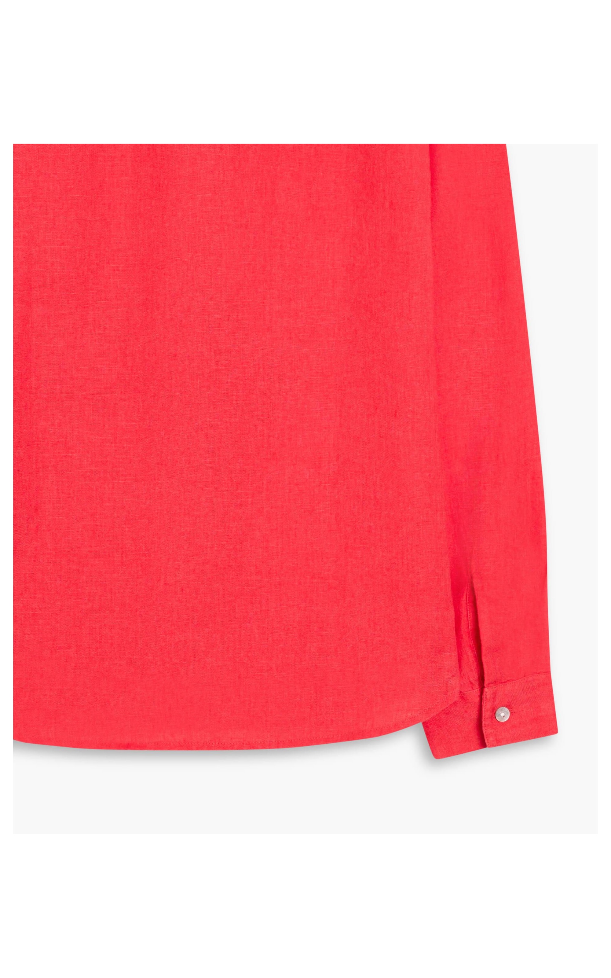 Camisa  Puro Linho  Bravus Vermelho