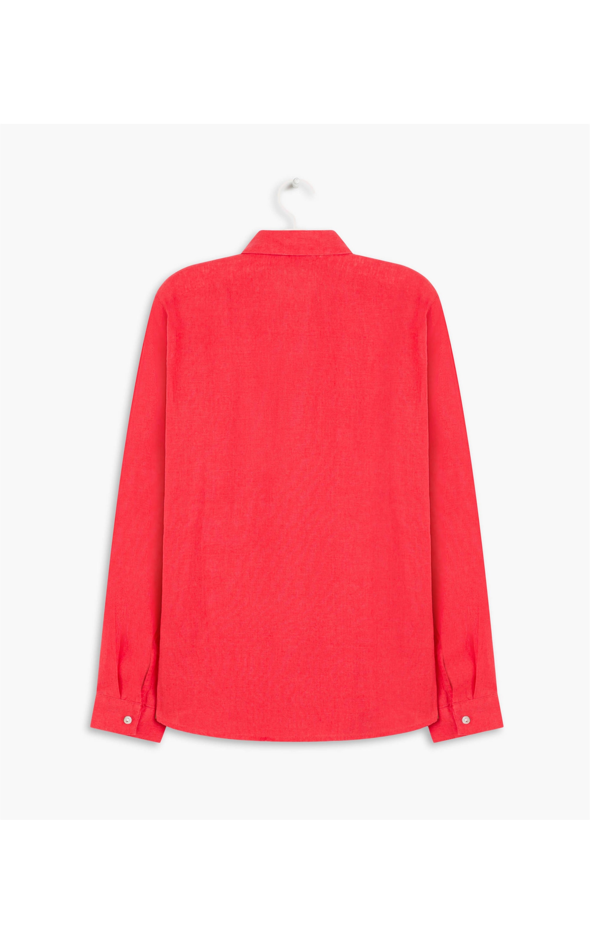 Camisa  Puro Linho  Bravus Vermelho