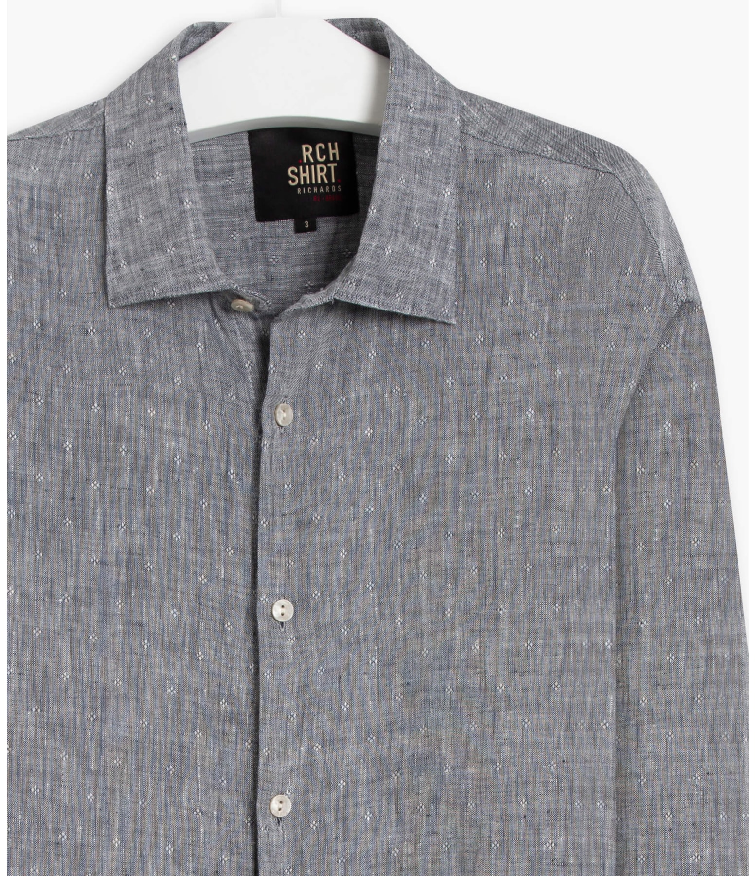 Camisa Puro Linho  Bruno Dark Navy