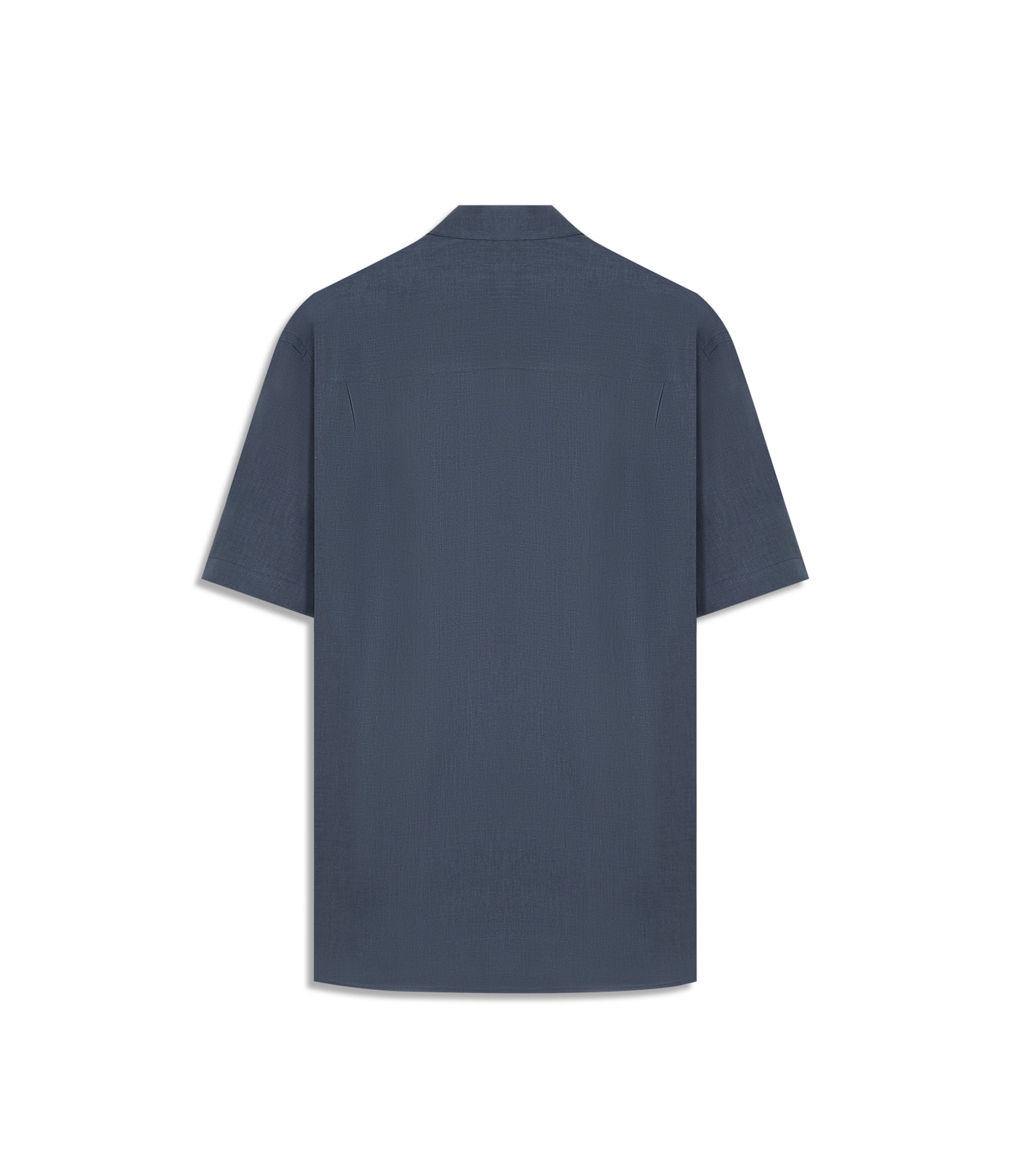 Camisa Puro Linho Cinza Azulado