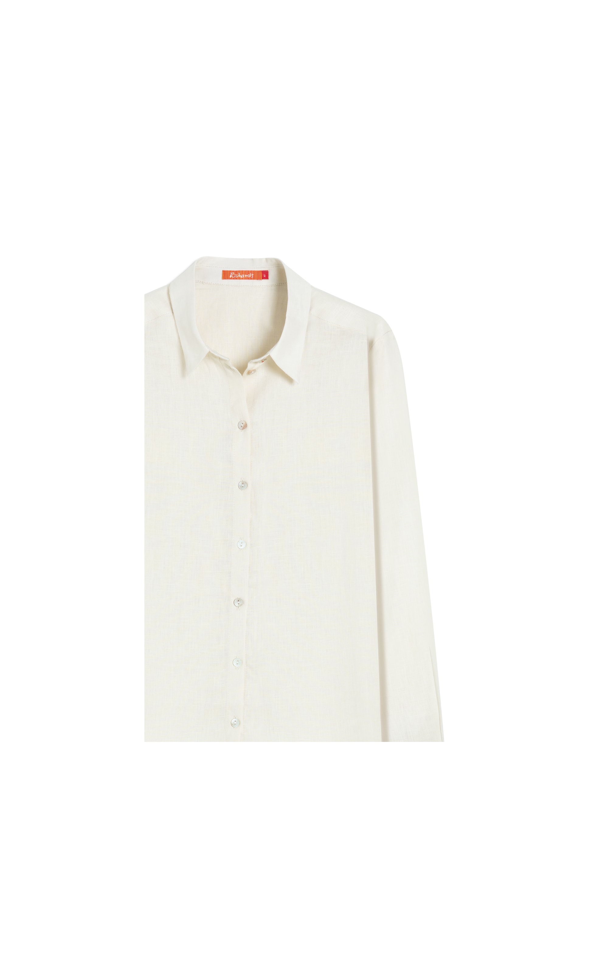 Camisa  Puro Linho Classic Areia