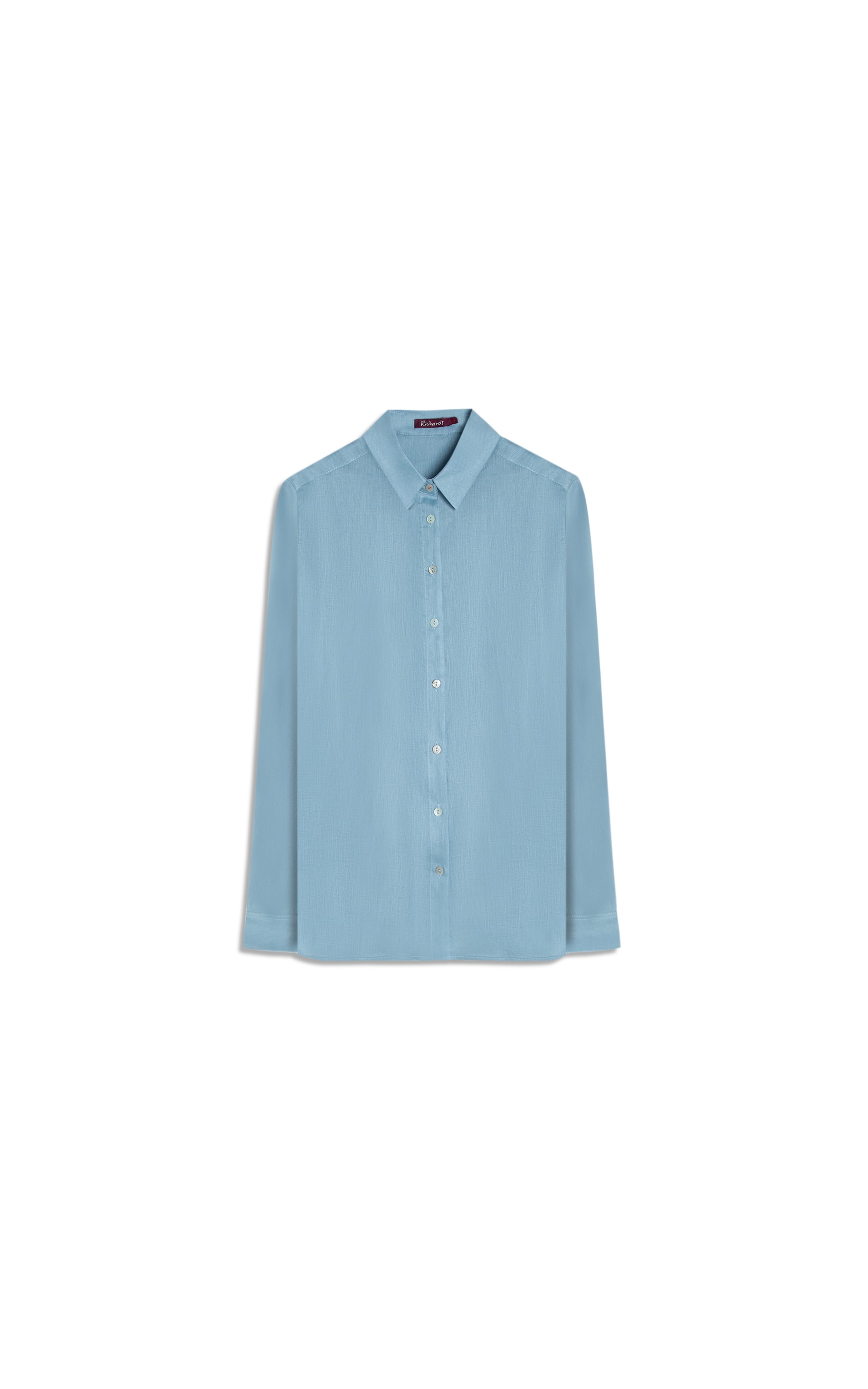 Camisa  Puro Linho Classic Azul Claro