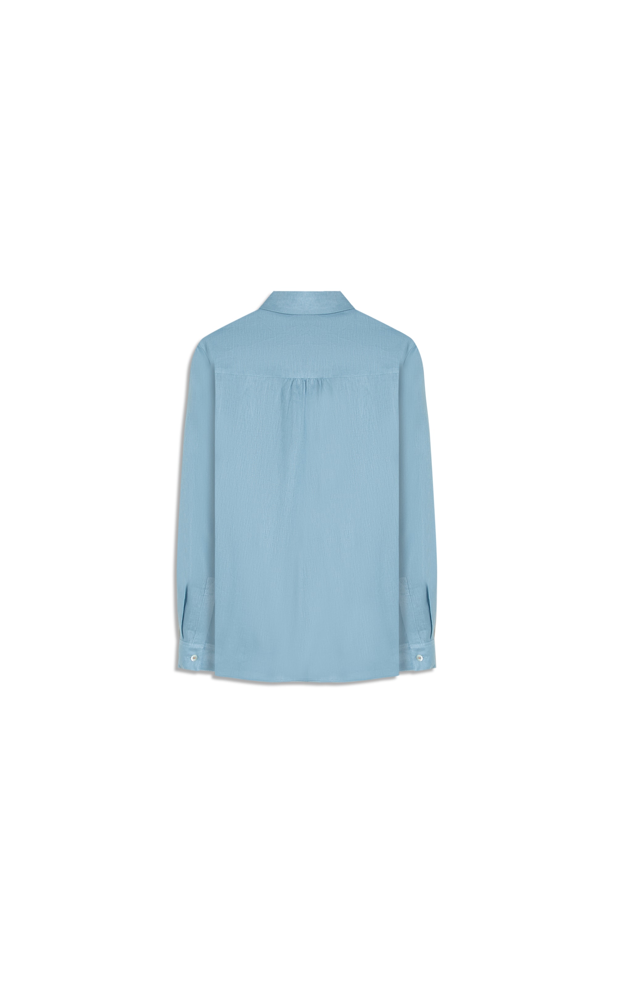 Camisa  Puro Linho Classic Azul Claro