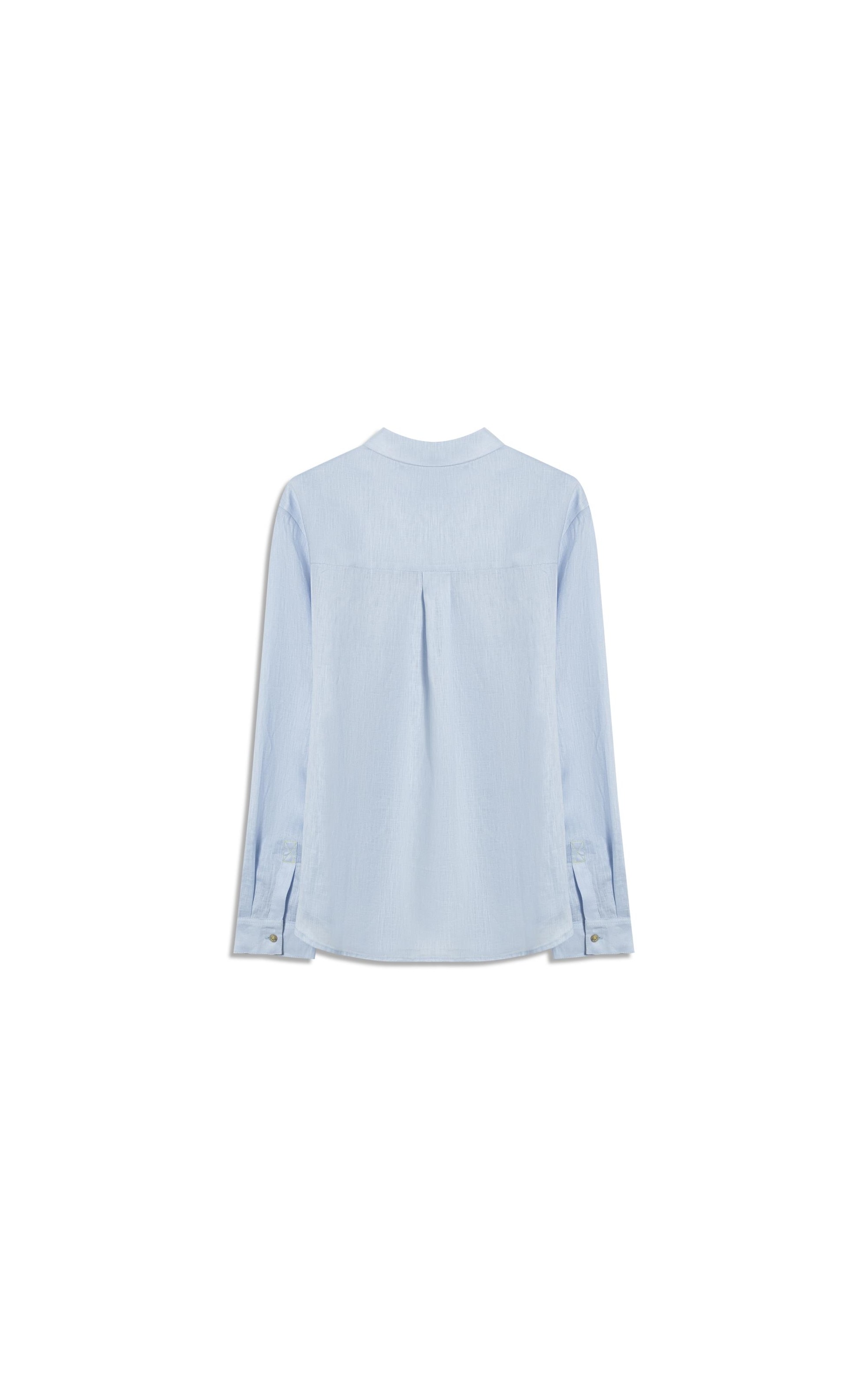 Camisa  Puro Linho Classic  Azul Claro