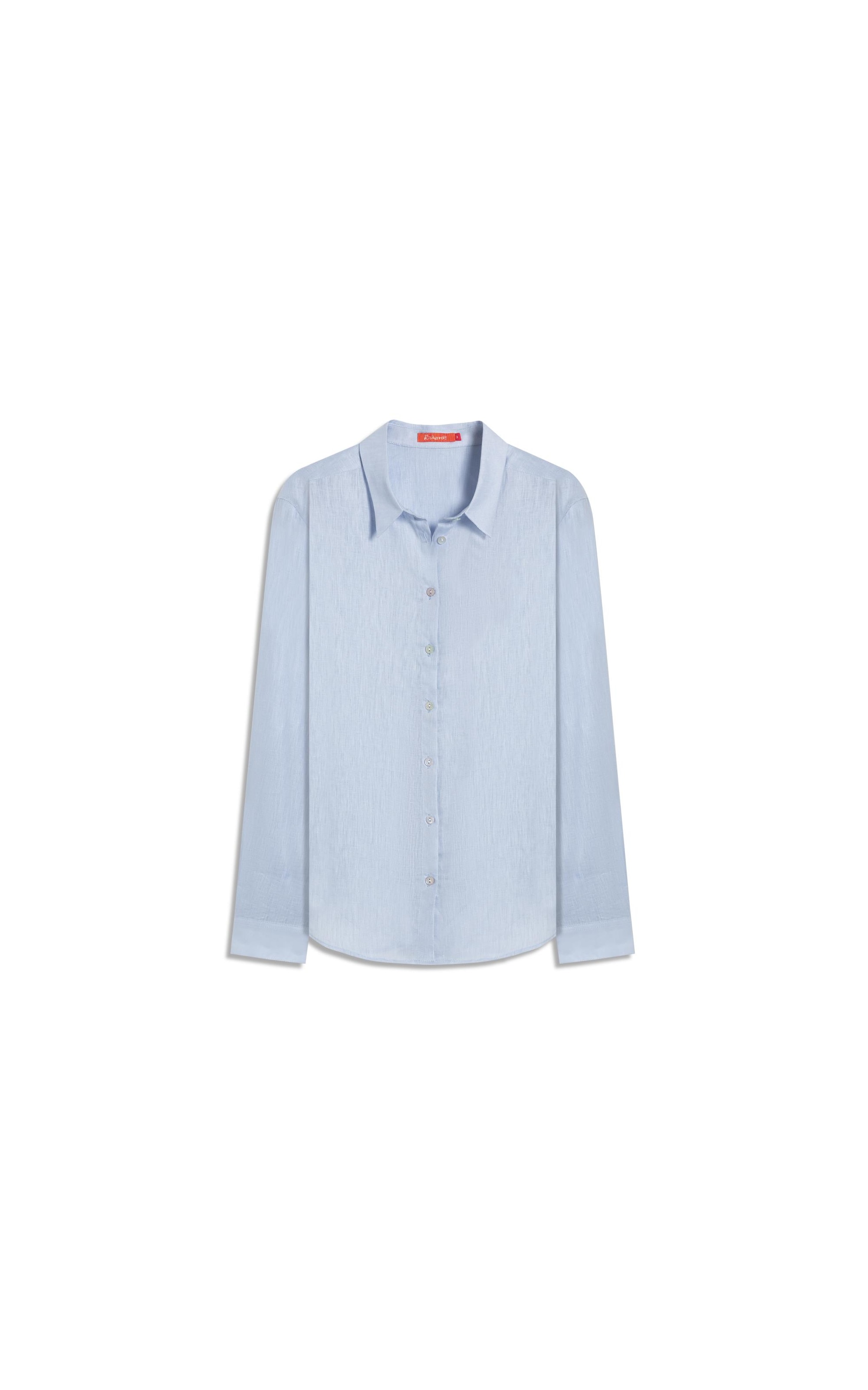 Camisa  Puro Linho Classic  Azul Claro