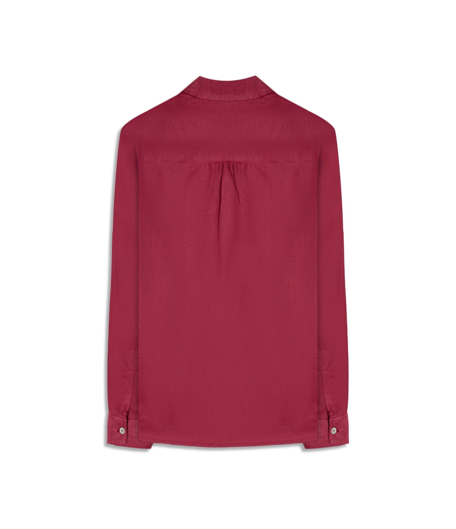 Camisa  Puro Linho Classic Bordeaux