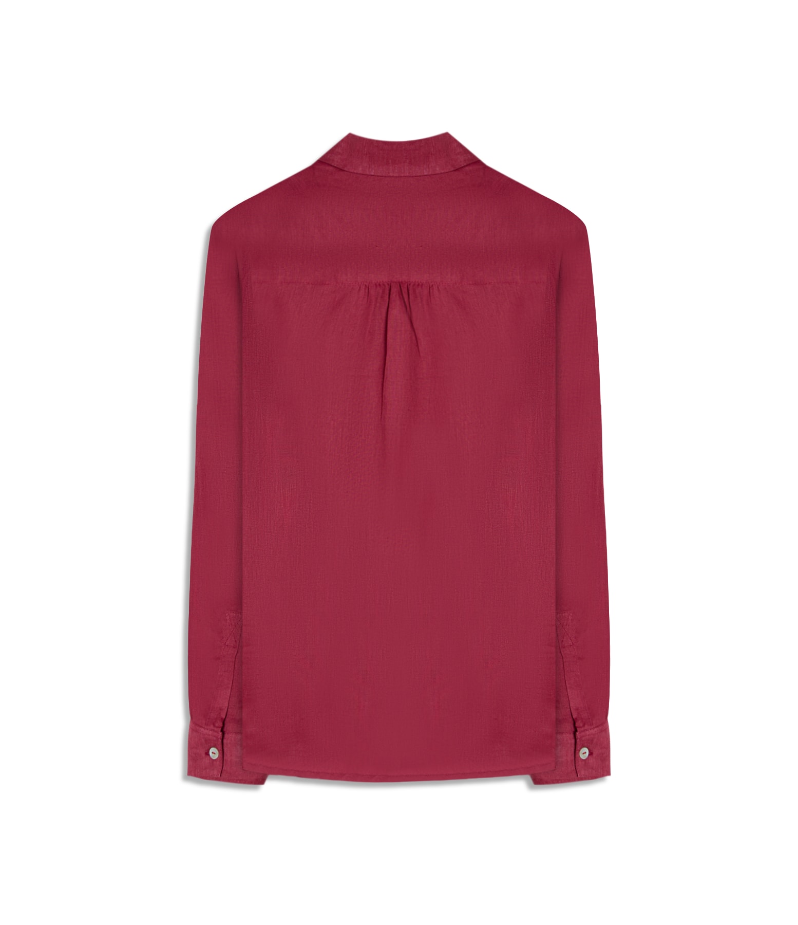 Camisa  Puro Linho Classic Bordeaux