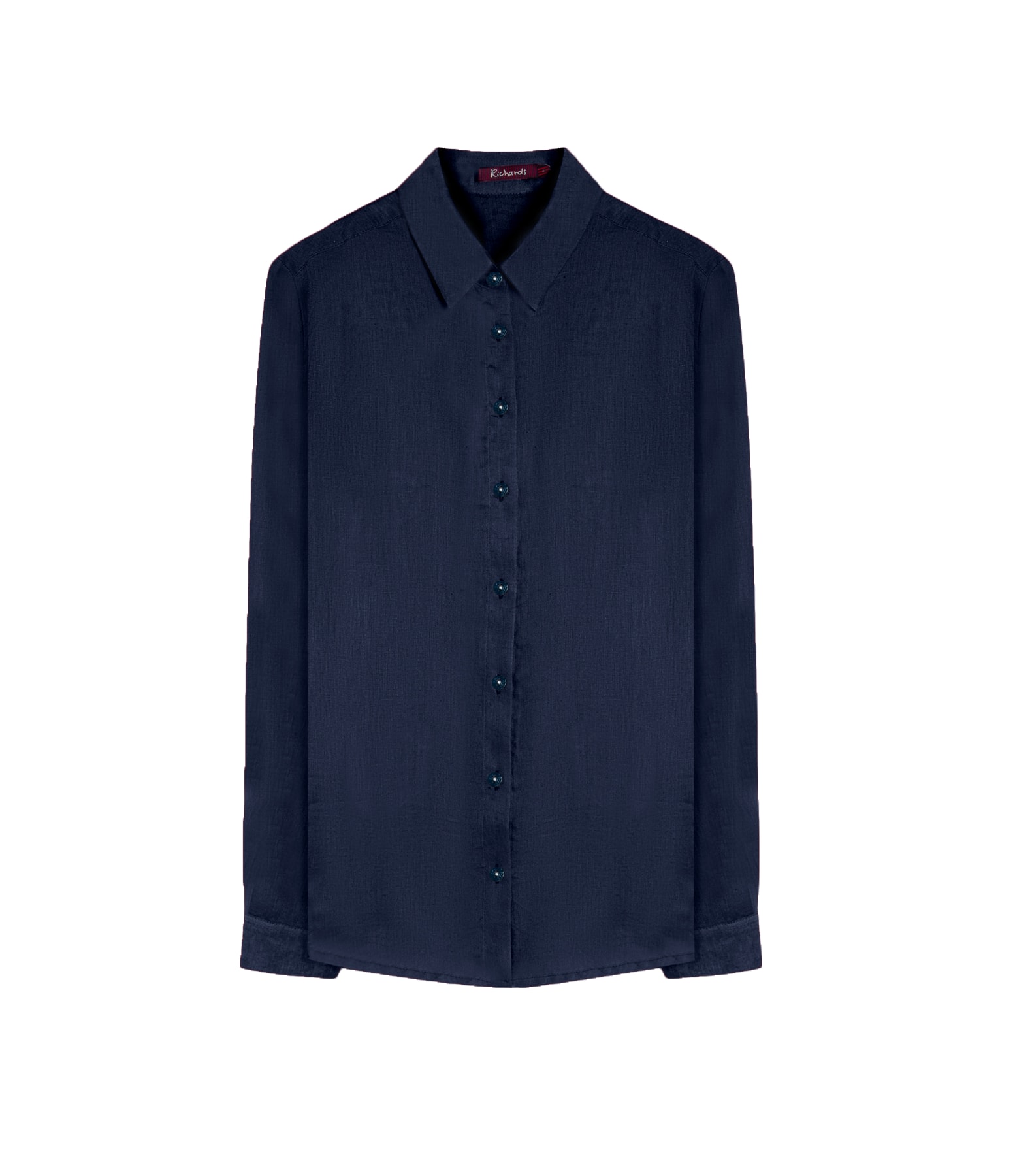 Camisa  Puro Linho Classic Dark Navy