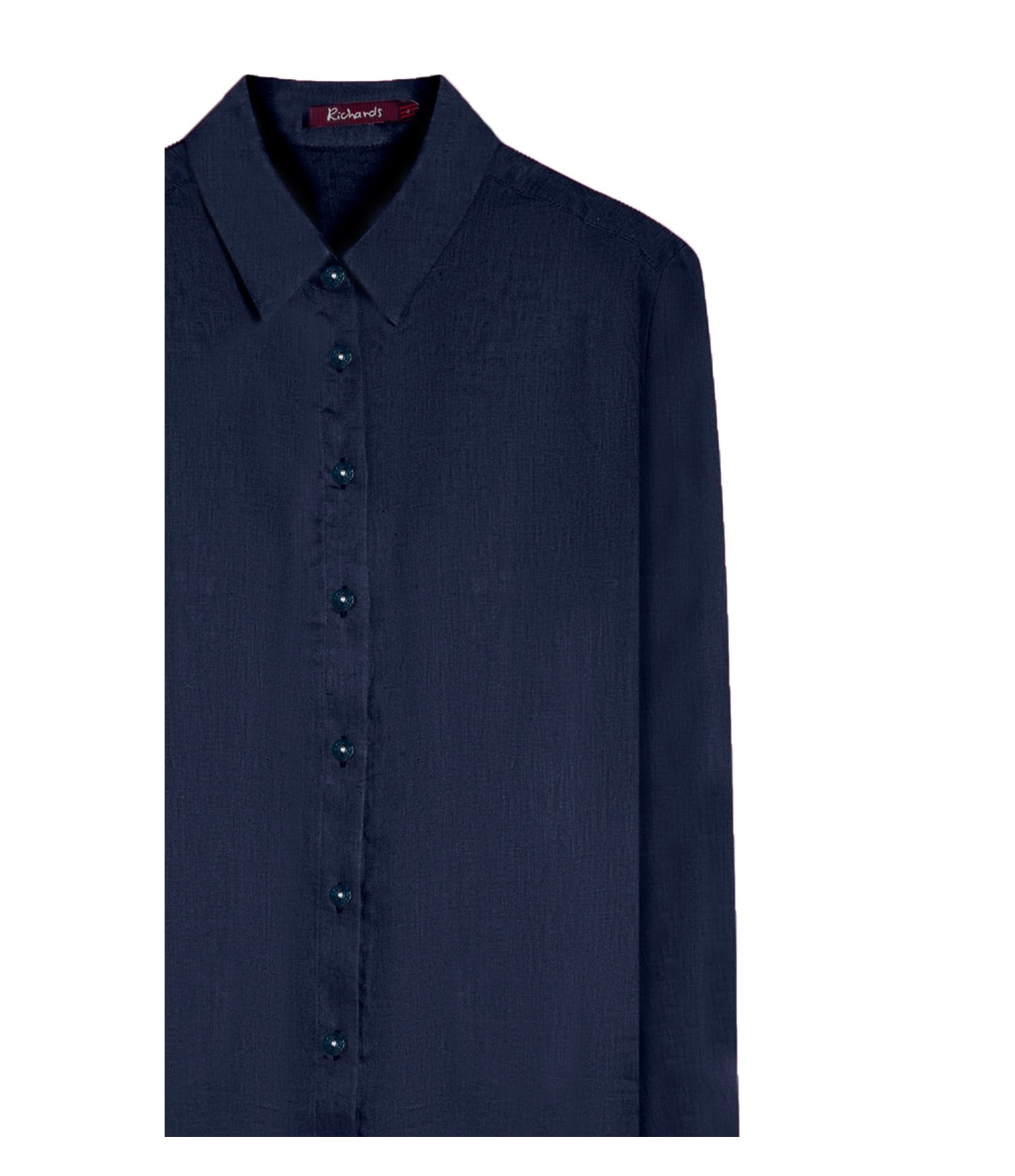 Camisa  Puro Linho Classic Dark Navy