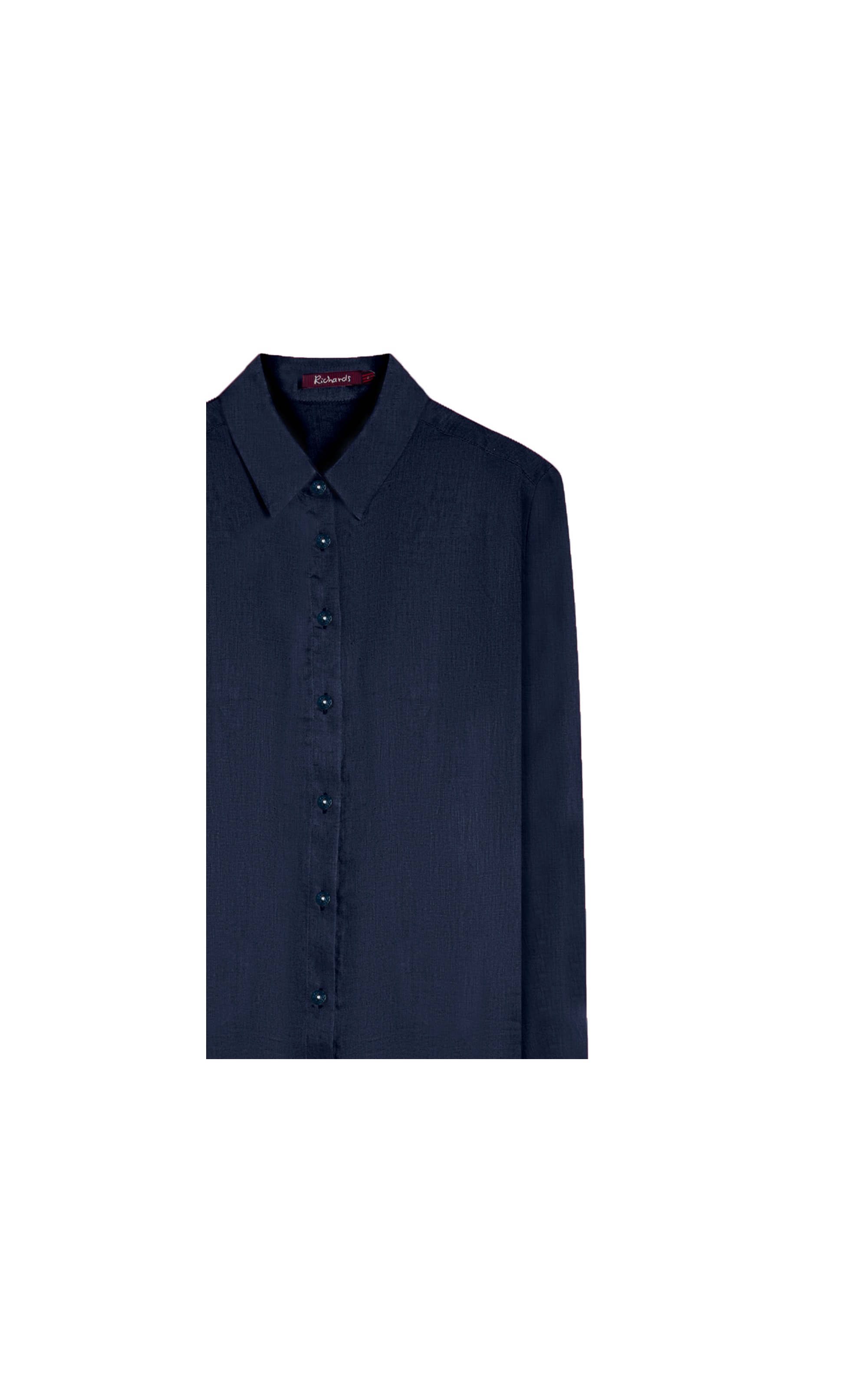 Camisa  Puro Linho Classic Dark Navy