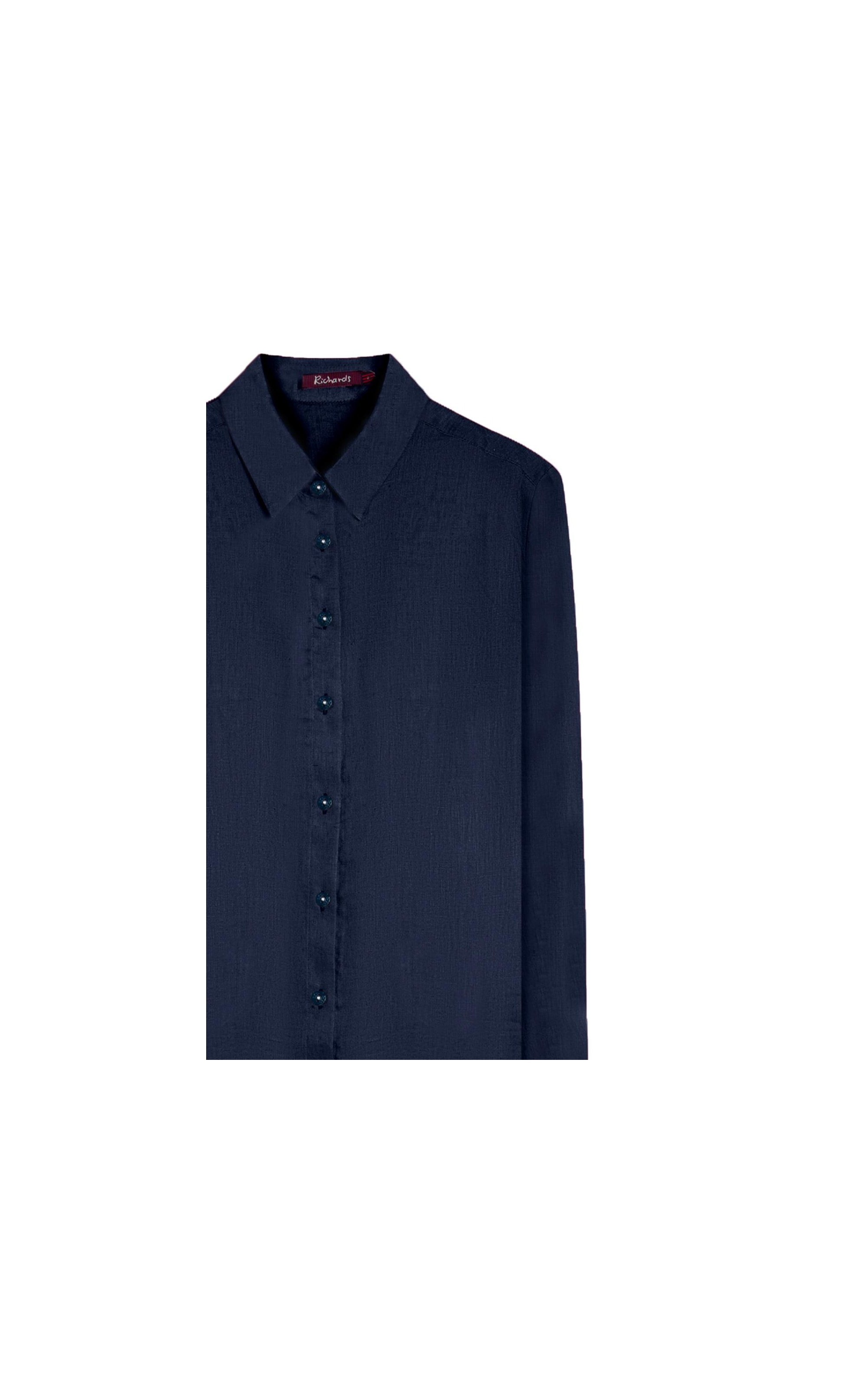 Camisa Puro Linho Classic Dark Navy