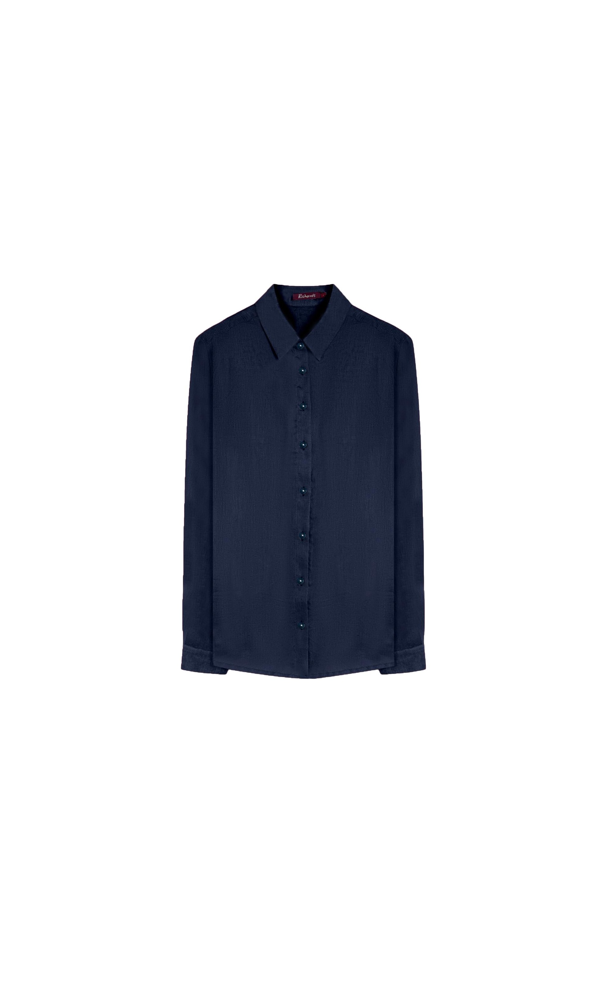 Camisa Puro Linho Classic Dark Navy