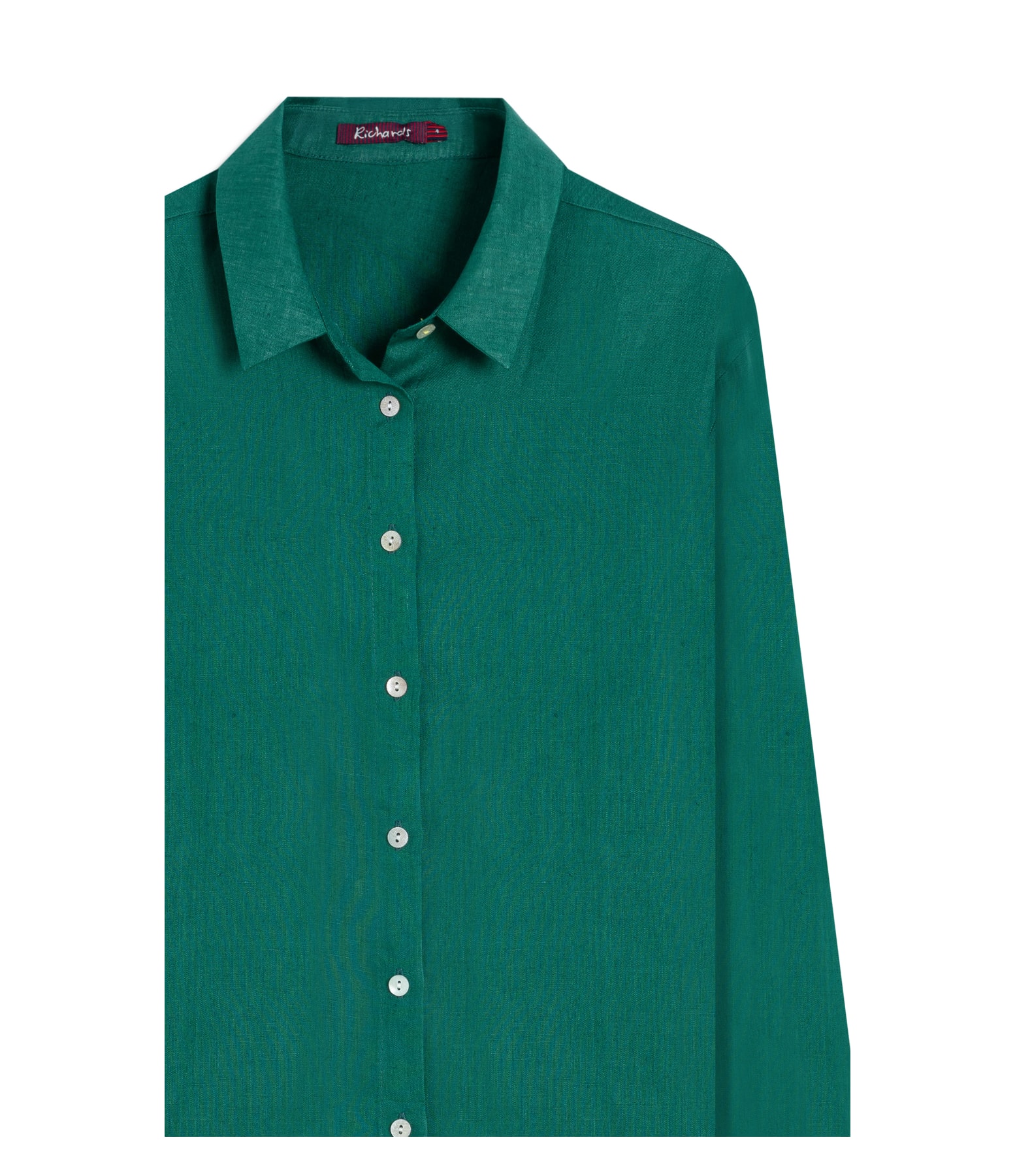 Camisa  Puro Linho Classic Floresta