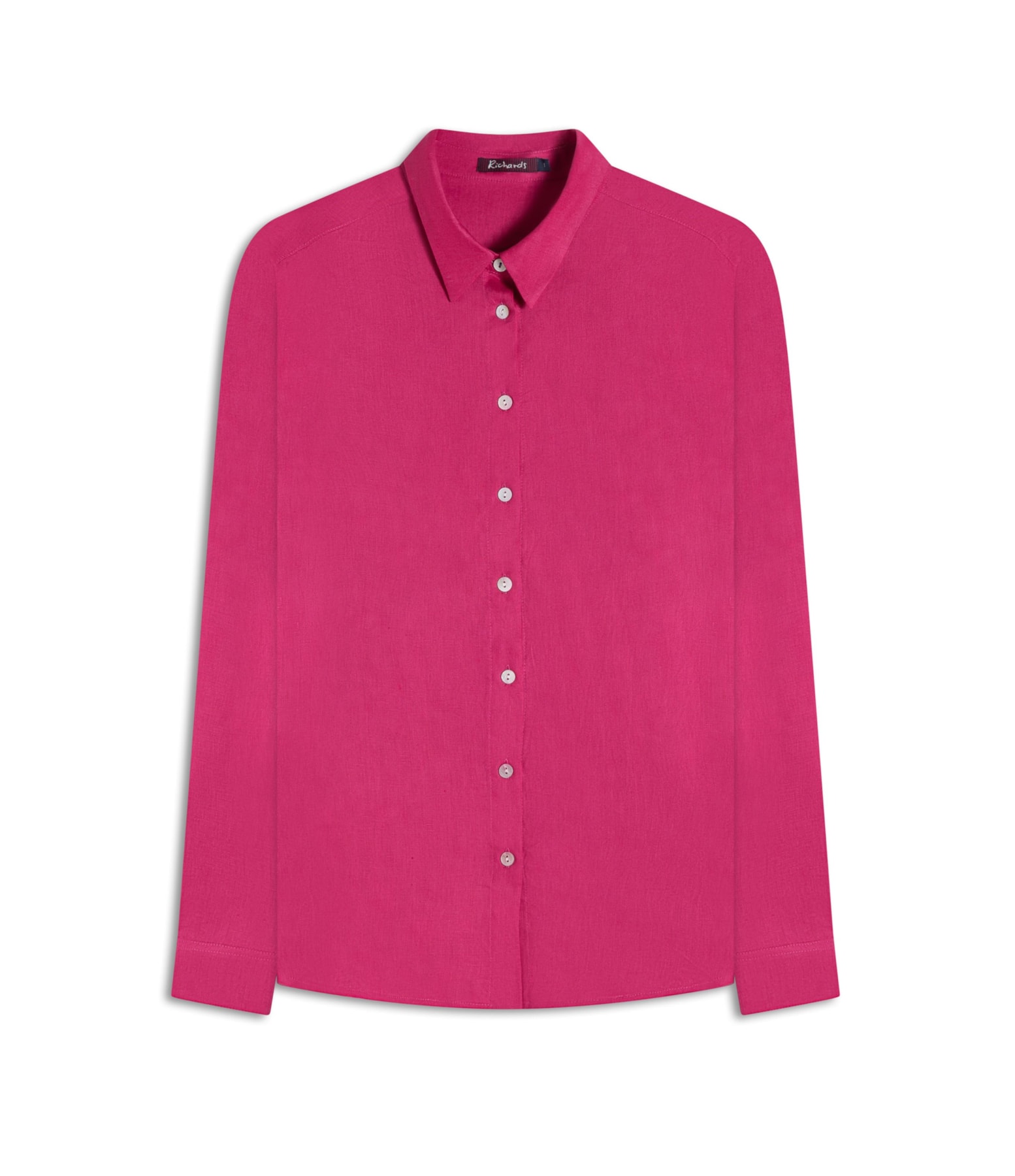 Camisa  Puro Linho Classic  Magenta