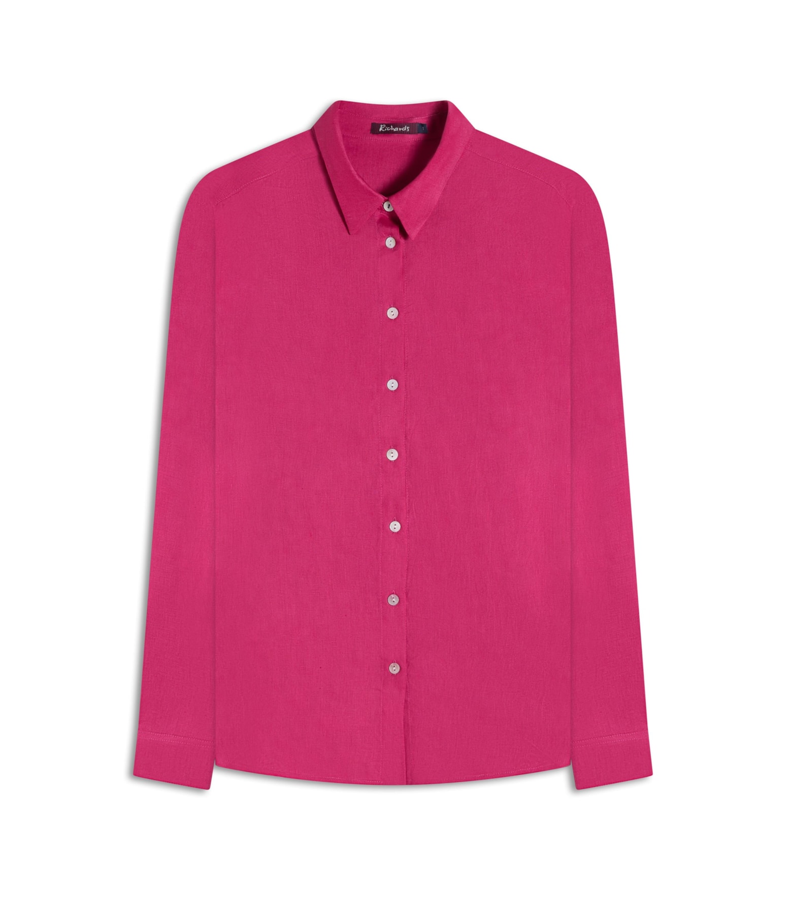 Camisa  Puro Linho Classic  Magenta