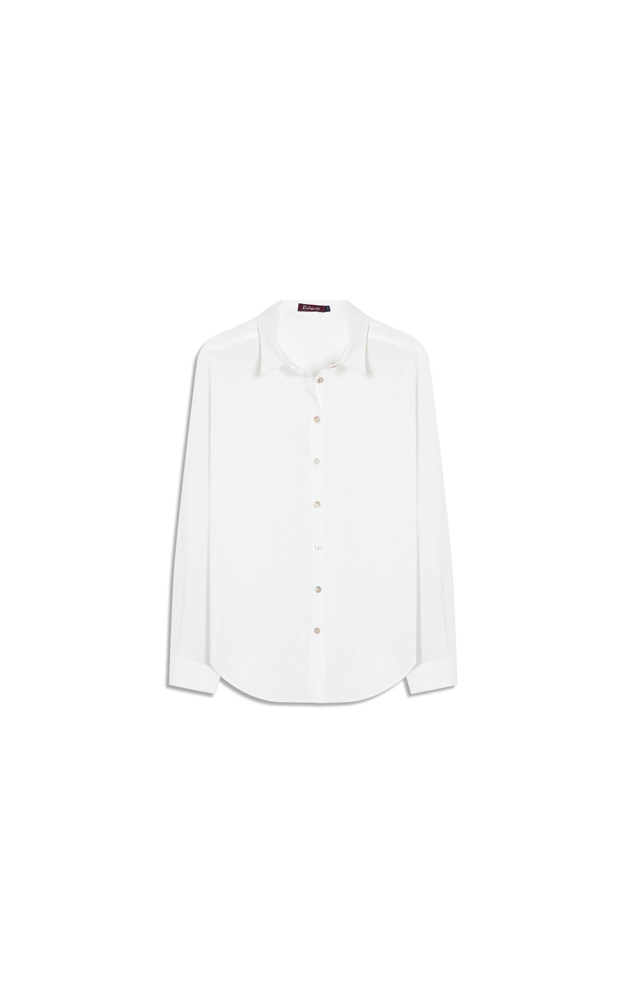 Camisa  Puro Linho Classic Off White