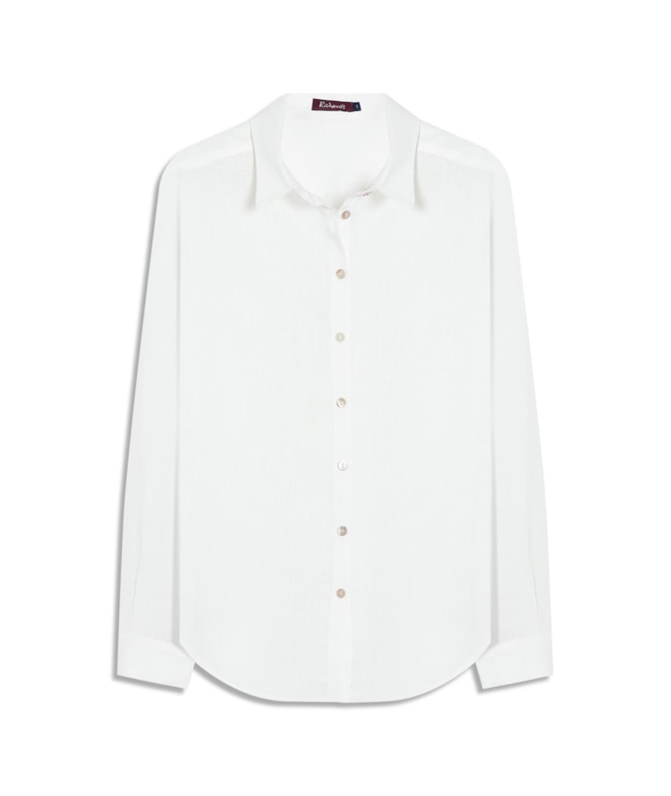 Camisa  Puro Linho Classic Off White
