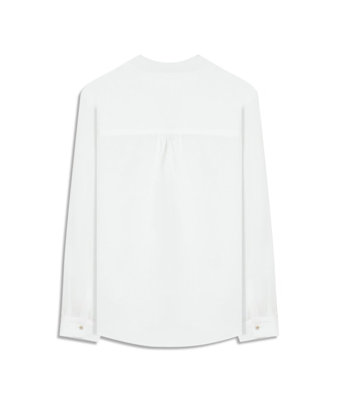 Camisa  Puro Linho Classic Off White