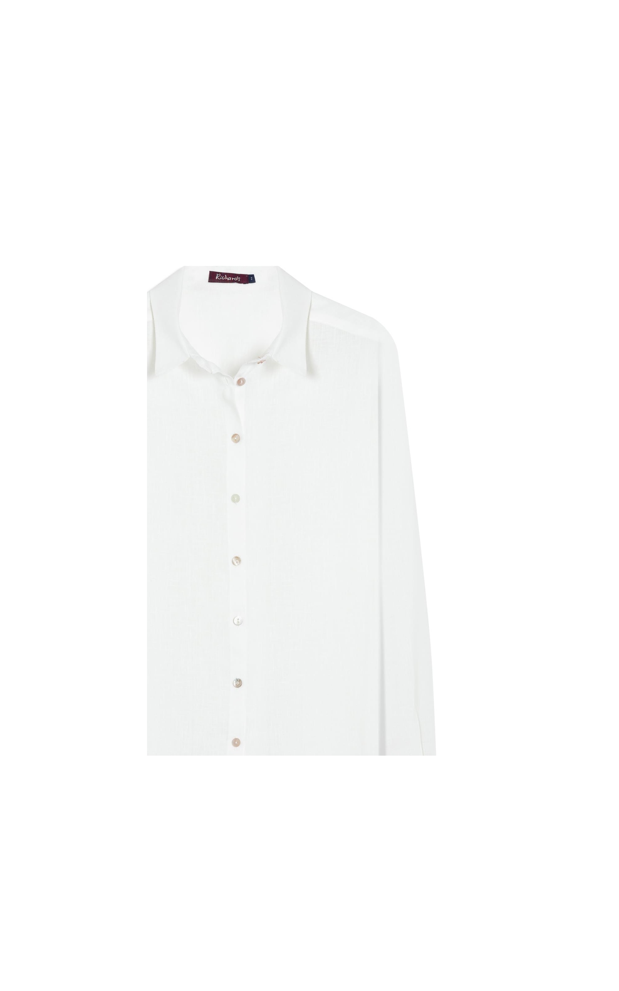 Camisa  Puro Linho Classic Off White