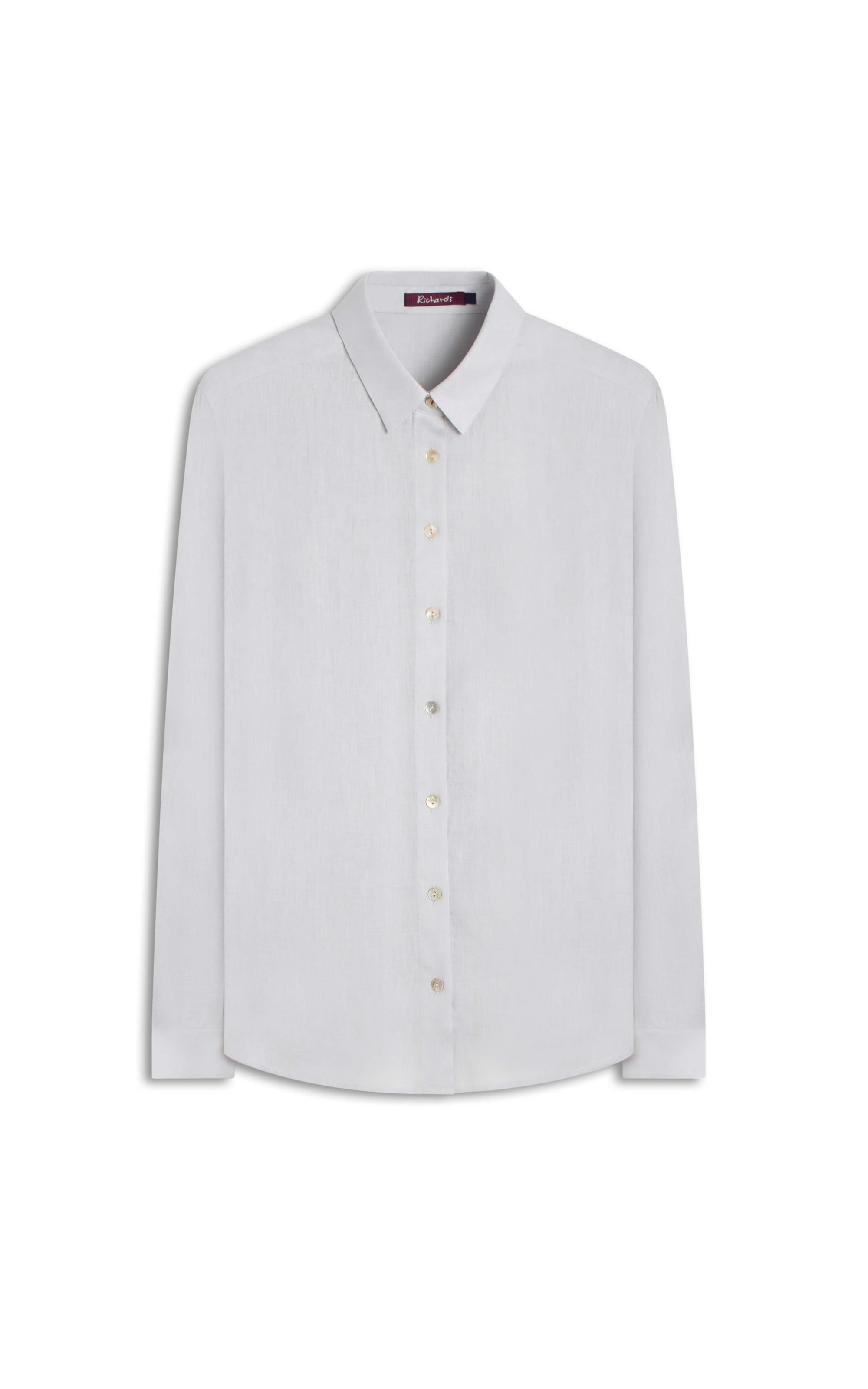 Camisa  Puro Linho Classic Prata
