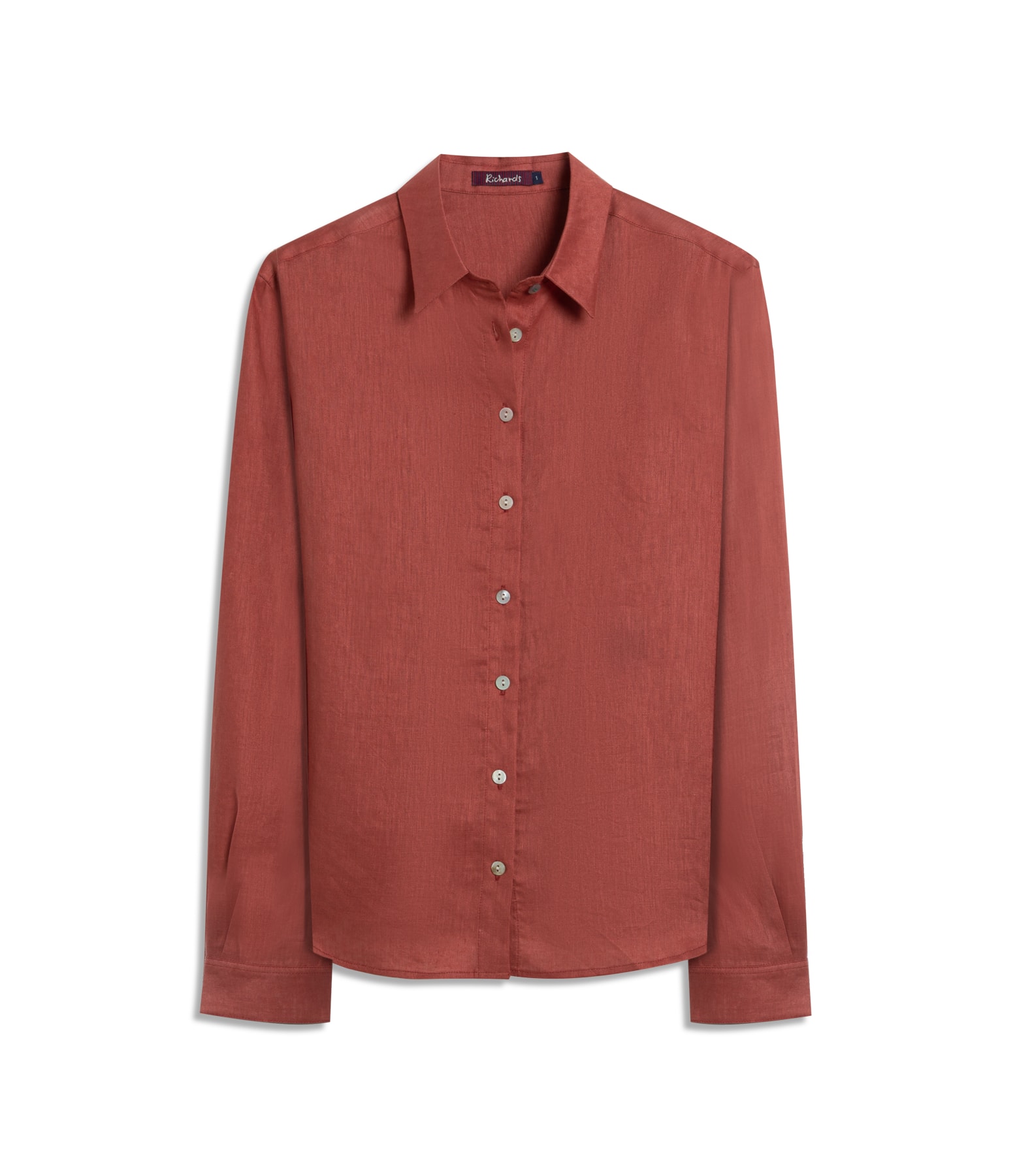 Camisa  Puro Linho Classic Telha