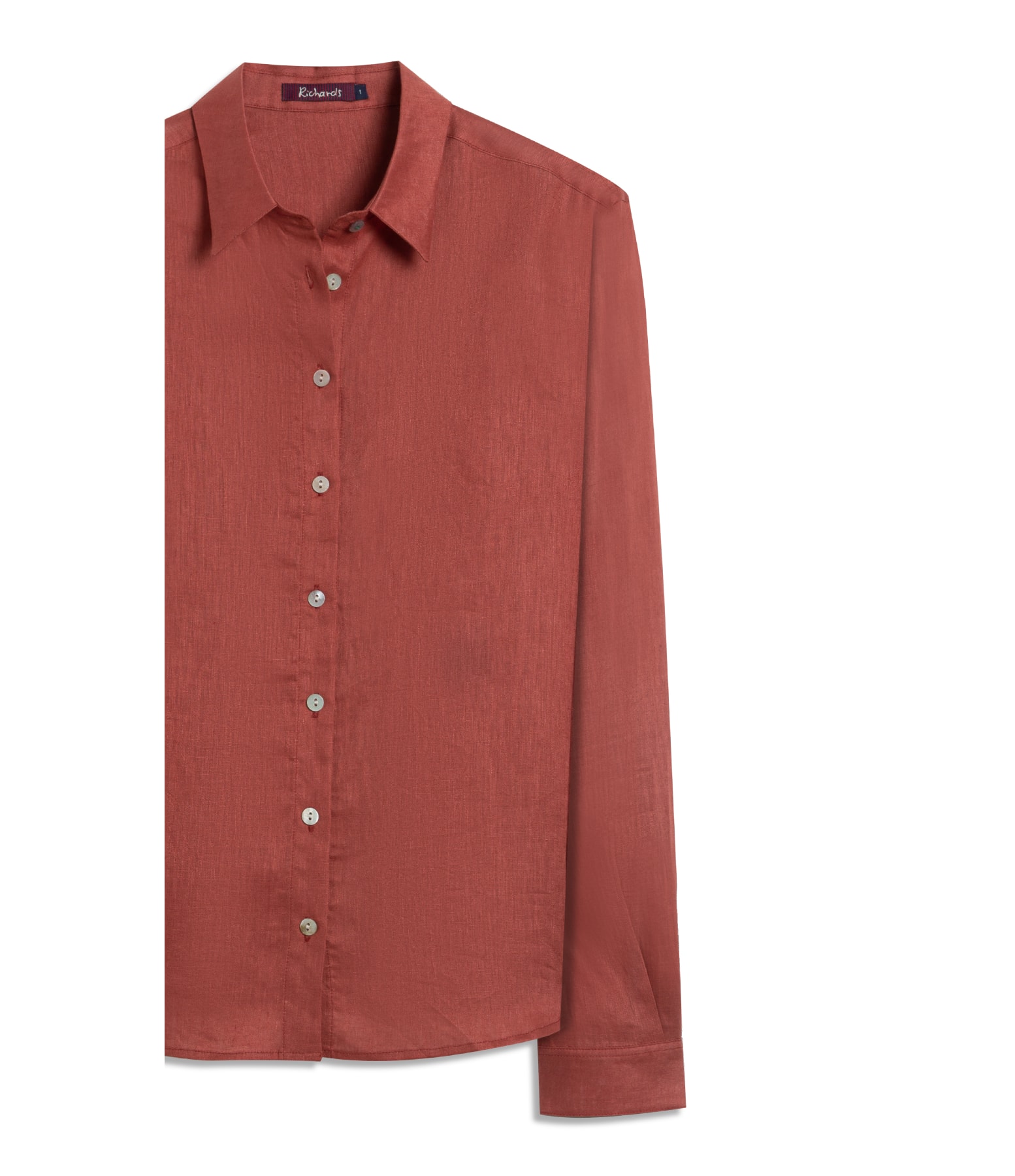 Camisa  Puro Linho Classic Telha