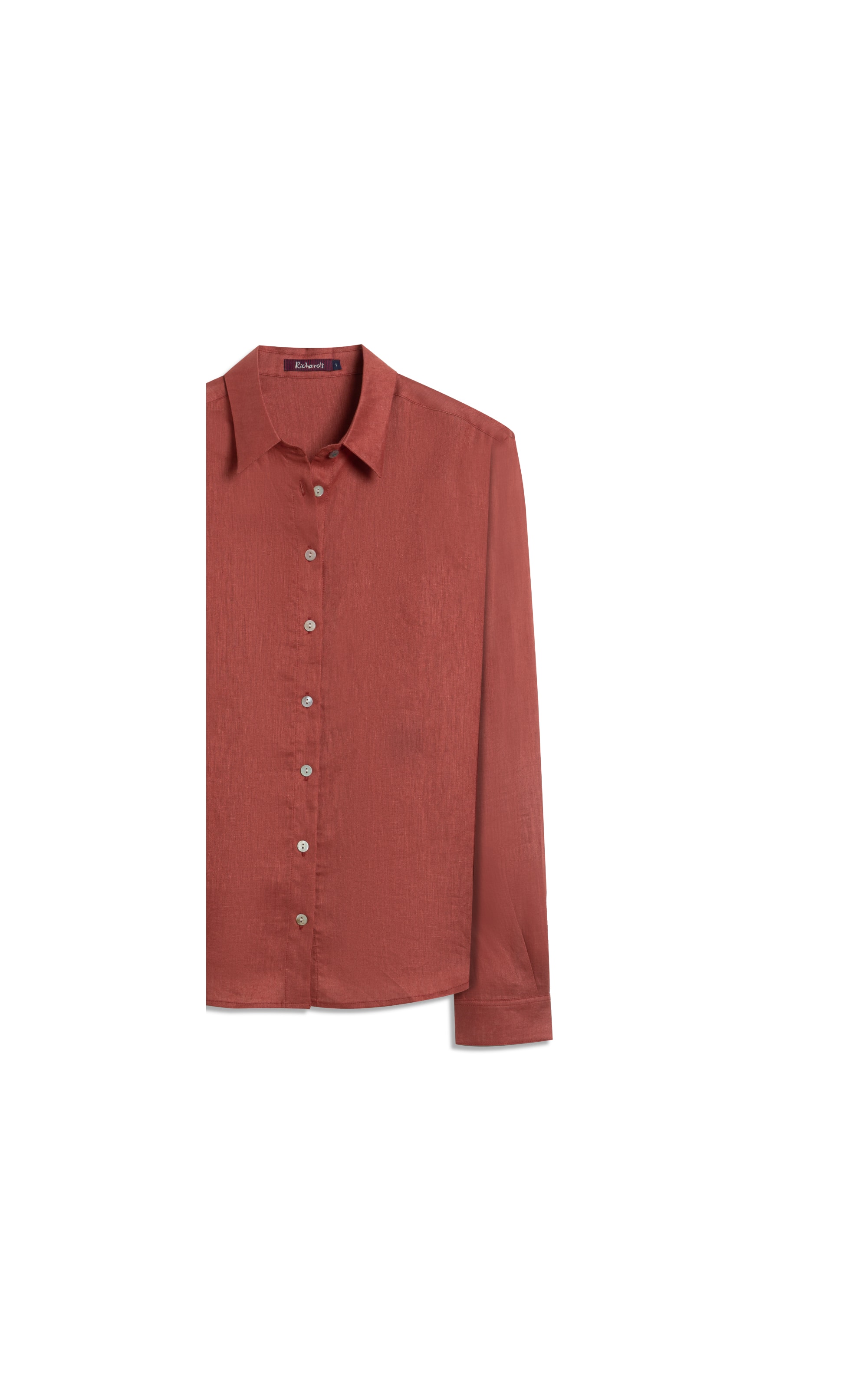 Camisa  Puro Linho Classic Telha