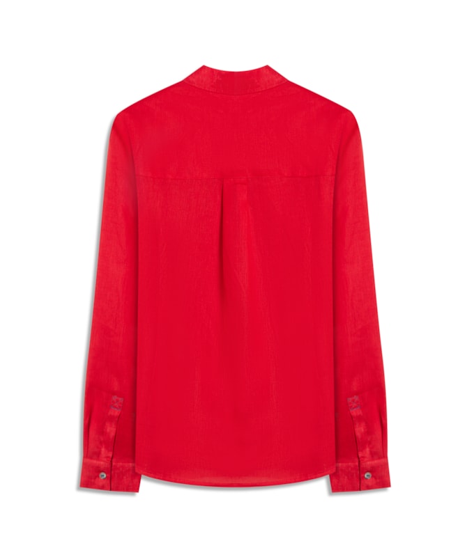 Camisa  Puro Linho Classic Vermelho