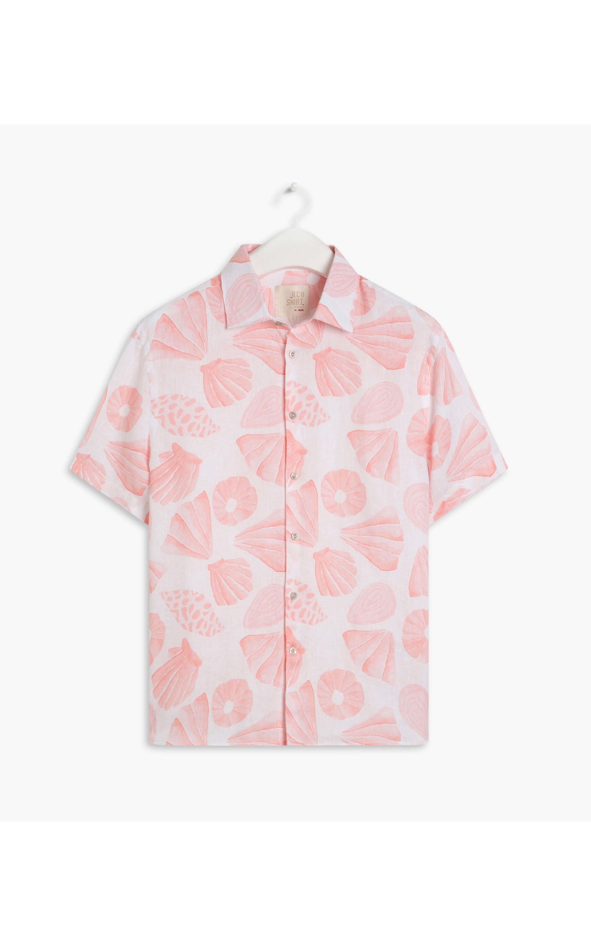 Camisa  Puro Linho  Conchas Melancia