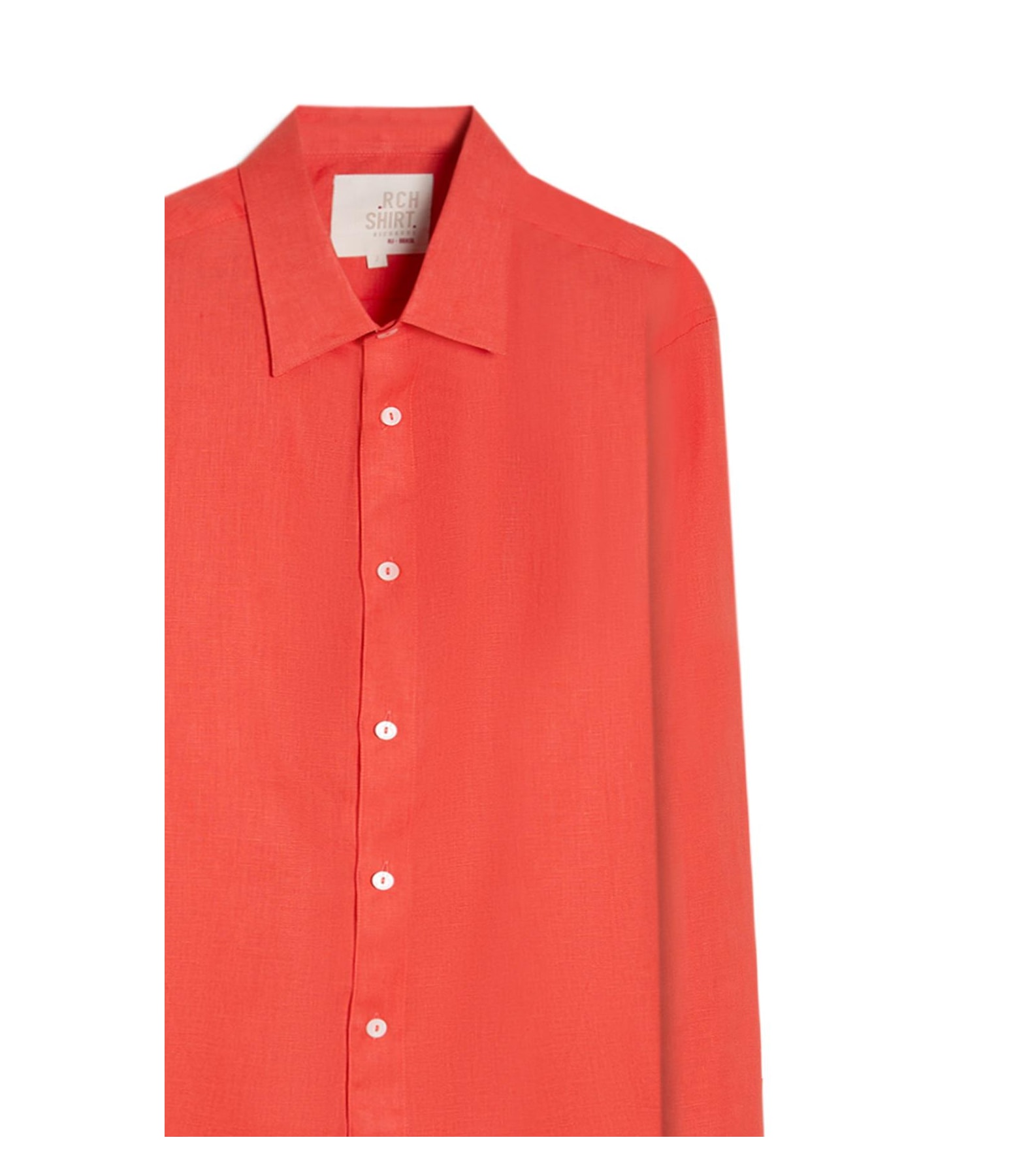 Camisa  Puro Linho  Coral