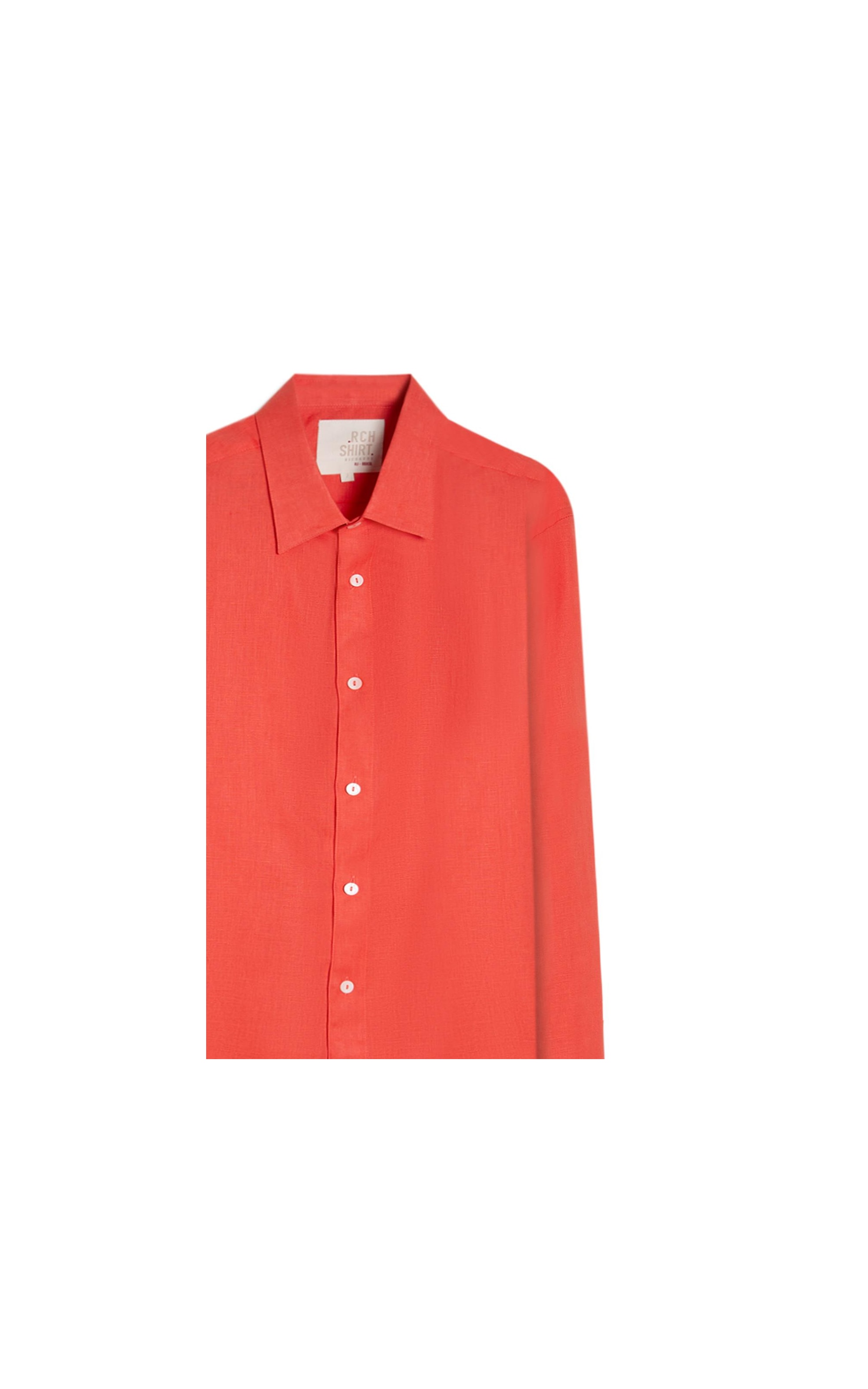 Camisa  Puro Linho  Coral