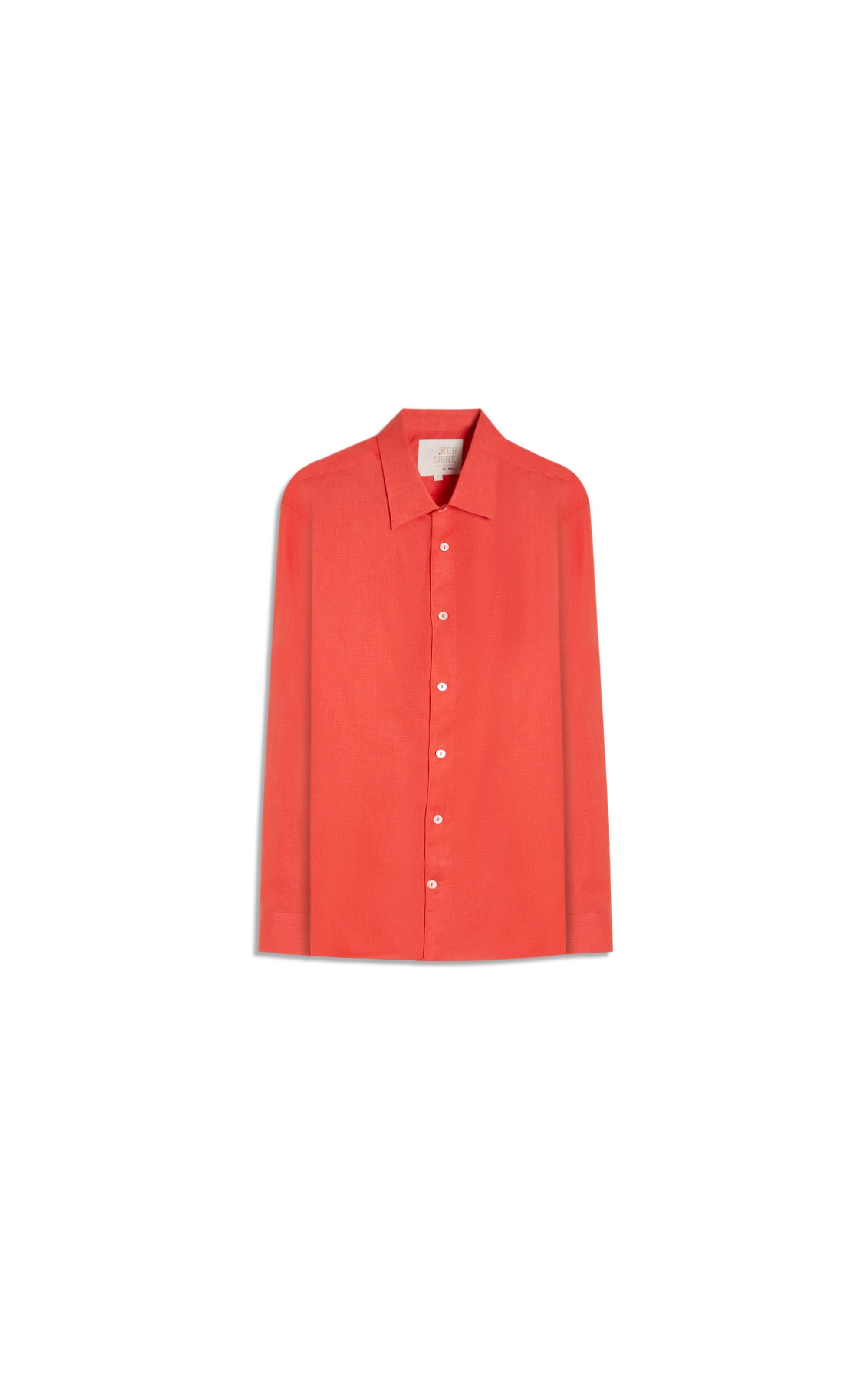 Camisa  Puro Linho  Coral