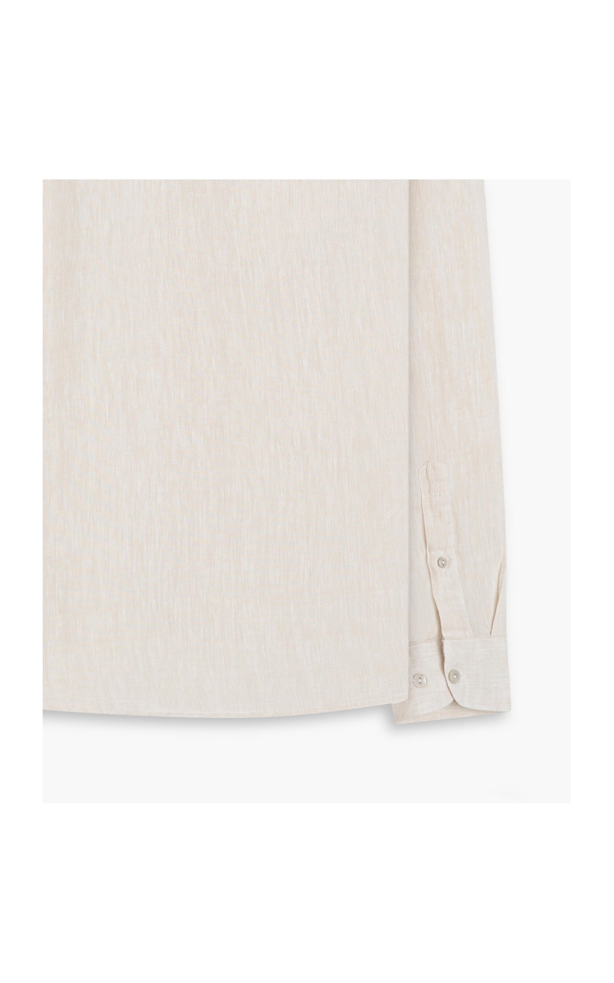 Camisa  Puro Linho  Cross Dye Areia